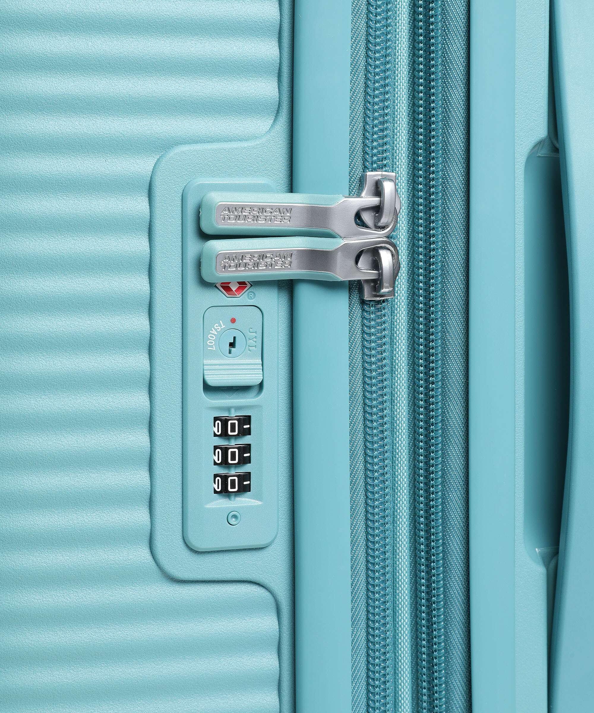 American Tourister Soundbox Walizka na 4 kołach turquoise tonic - Image 3