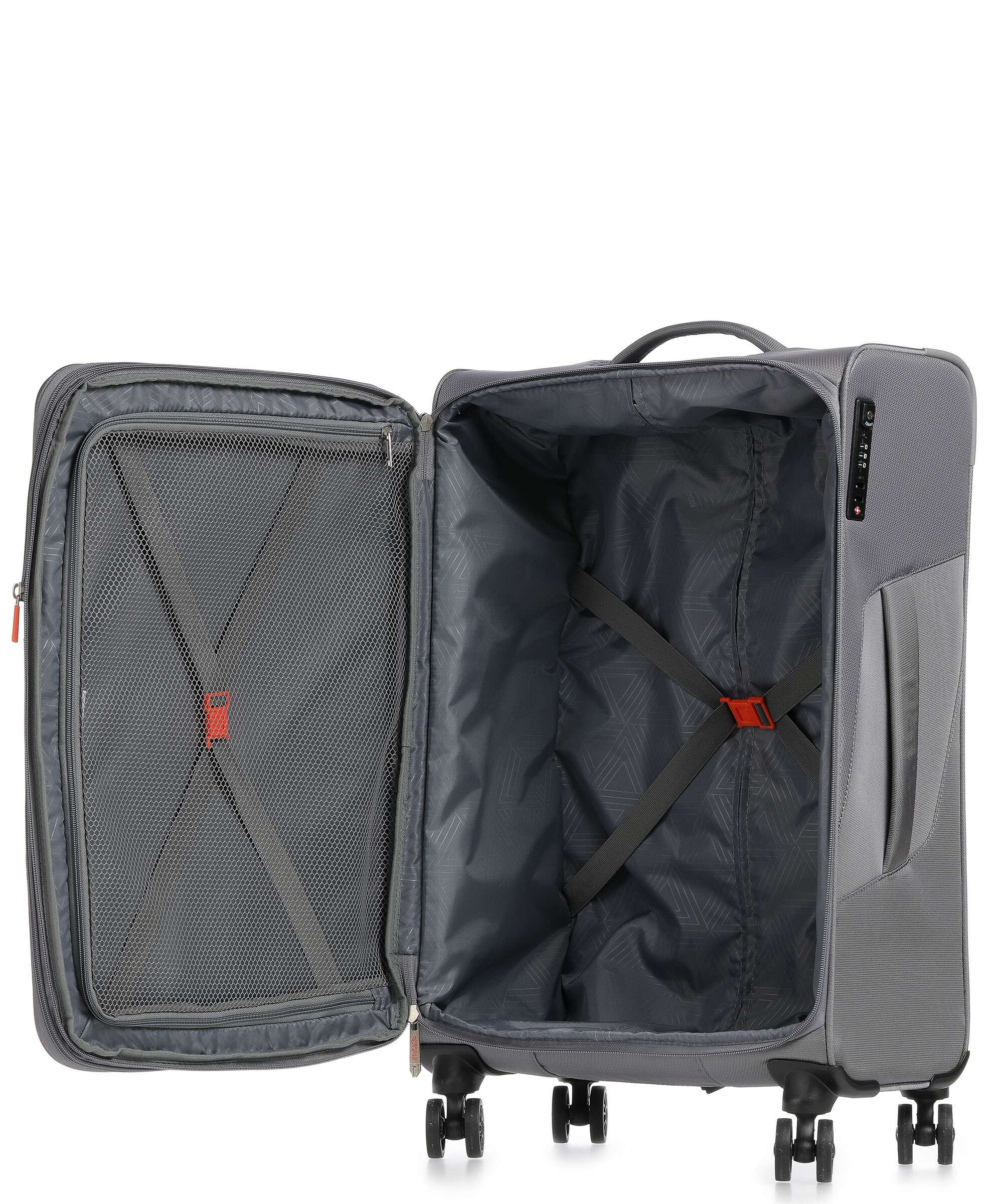 American Tourister Summerfunk Walizka na 4 kołach titanium grey - Image 6