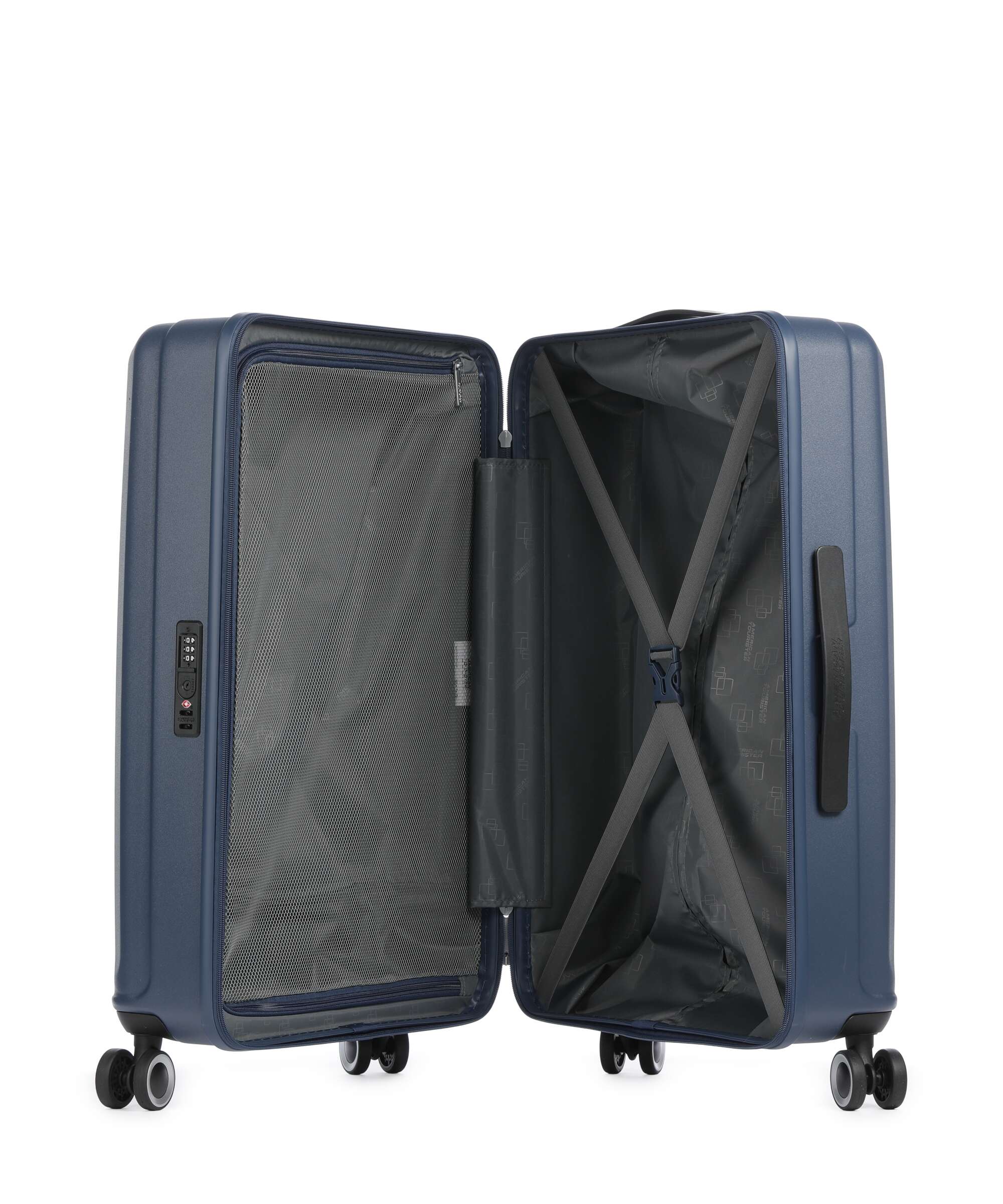American Tourister Sunset Hills Walizka na 4 kołach navy blue - Image 5