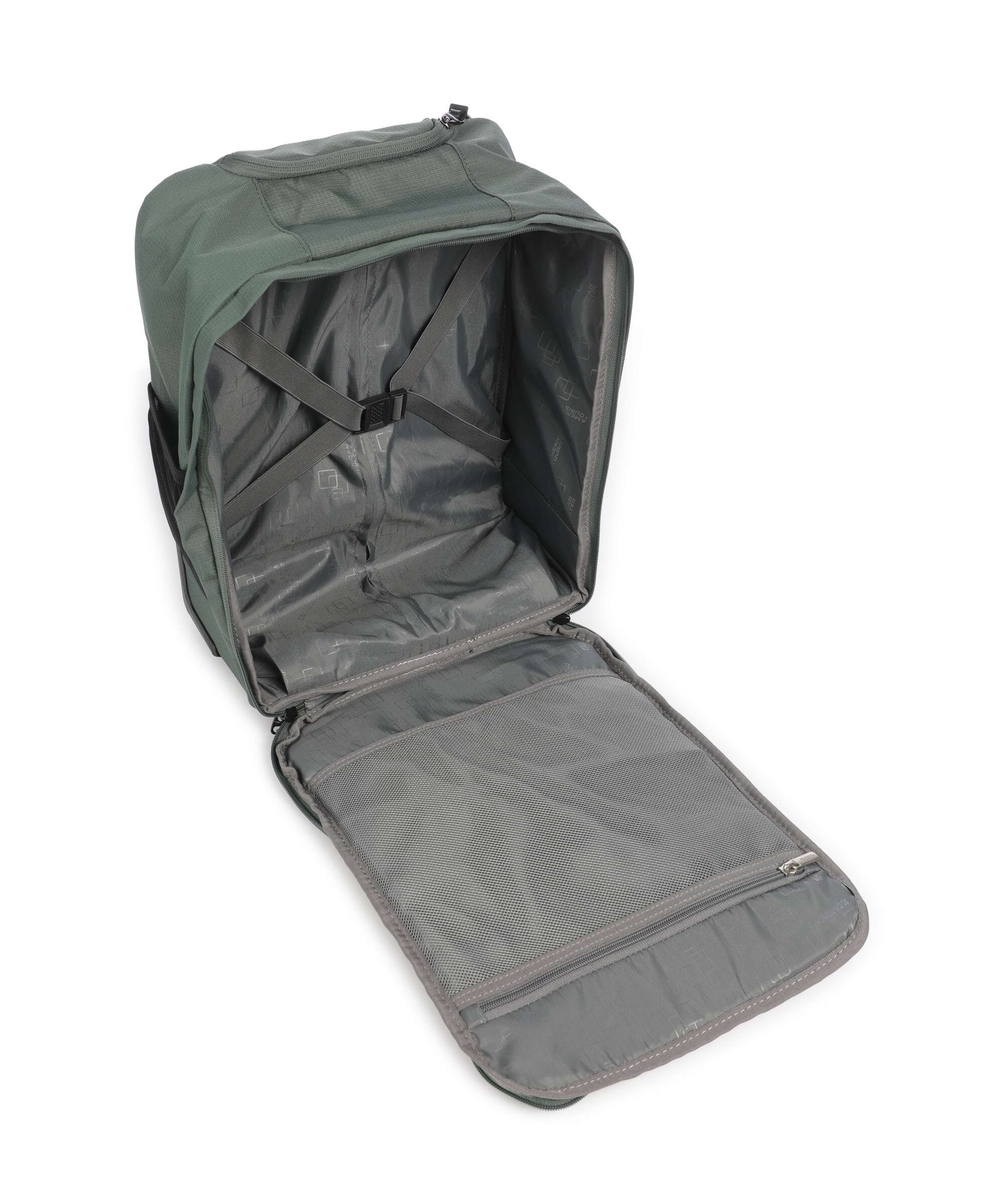American Tourister Take2Cabin Plecak na kółkach dark forest - Image 5