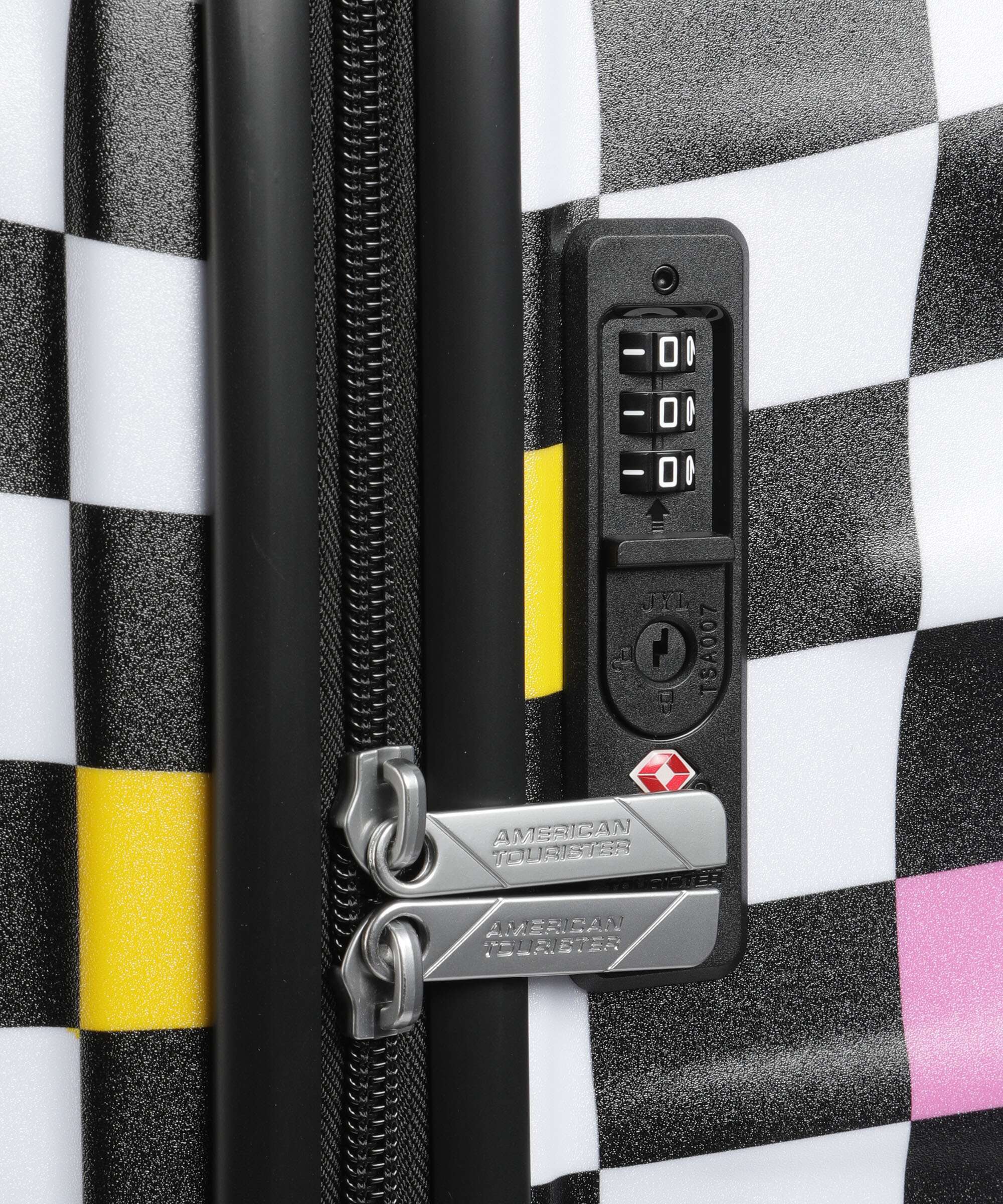American Tourister Wavebreaker Disney Walizka na 4 kołach mickey check - Image 3