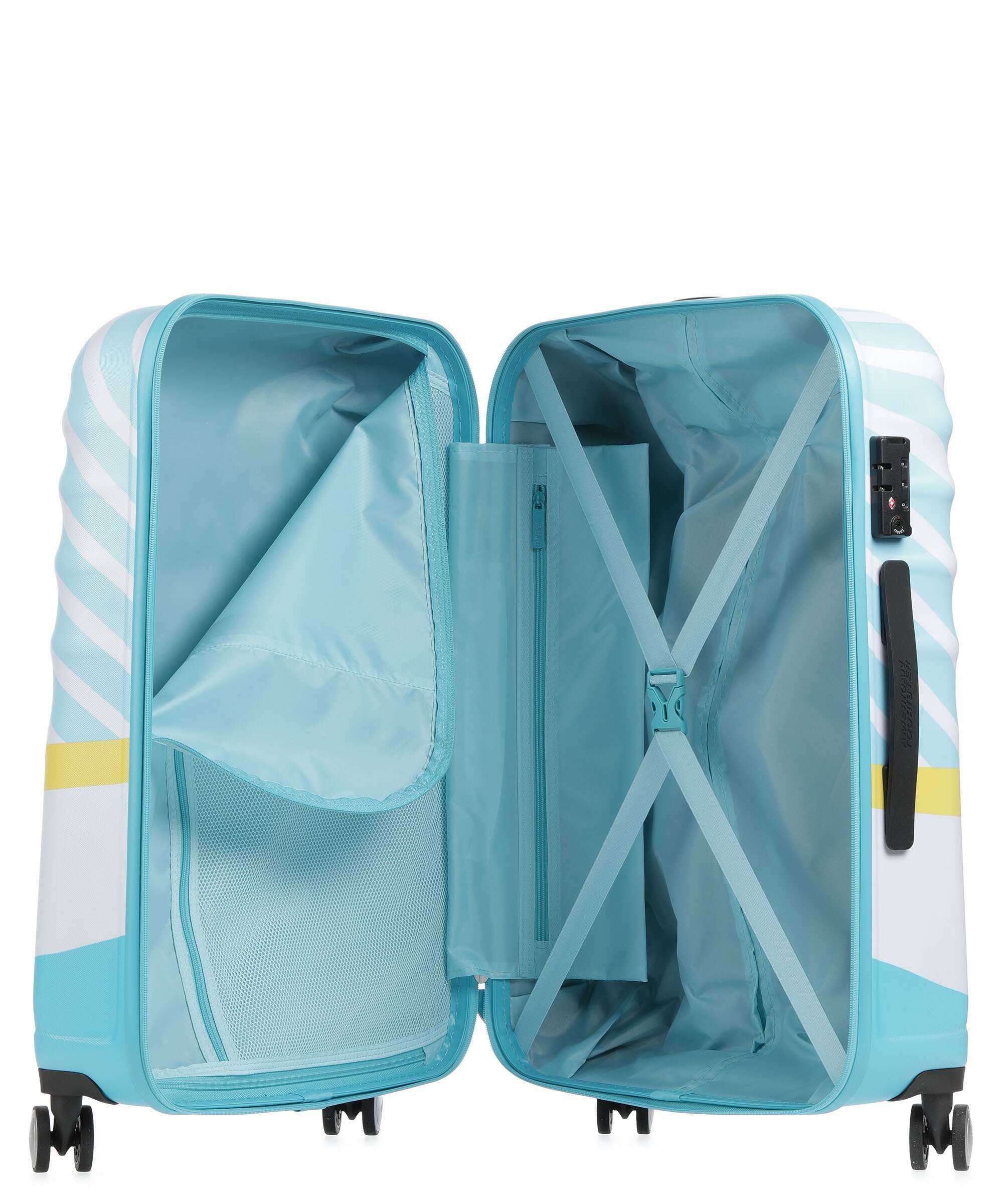 American Tourister Wavebreaker Disney Walizka na 4 kołach mickey blue kiss - Image 5