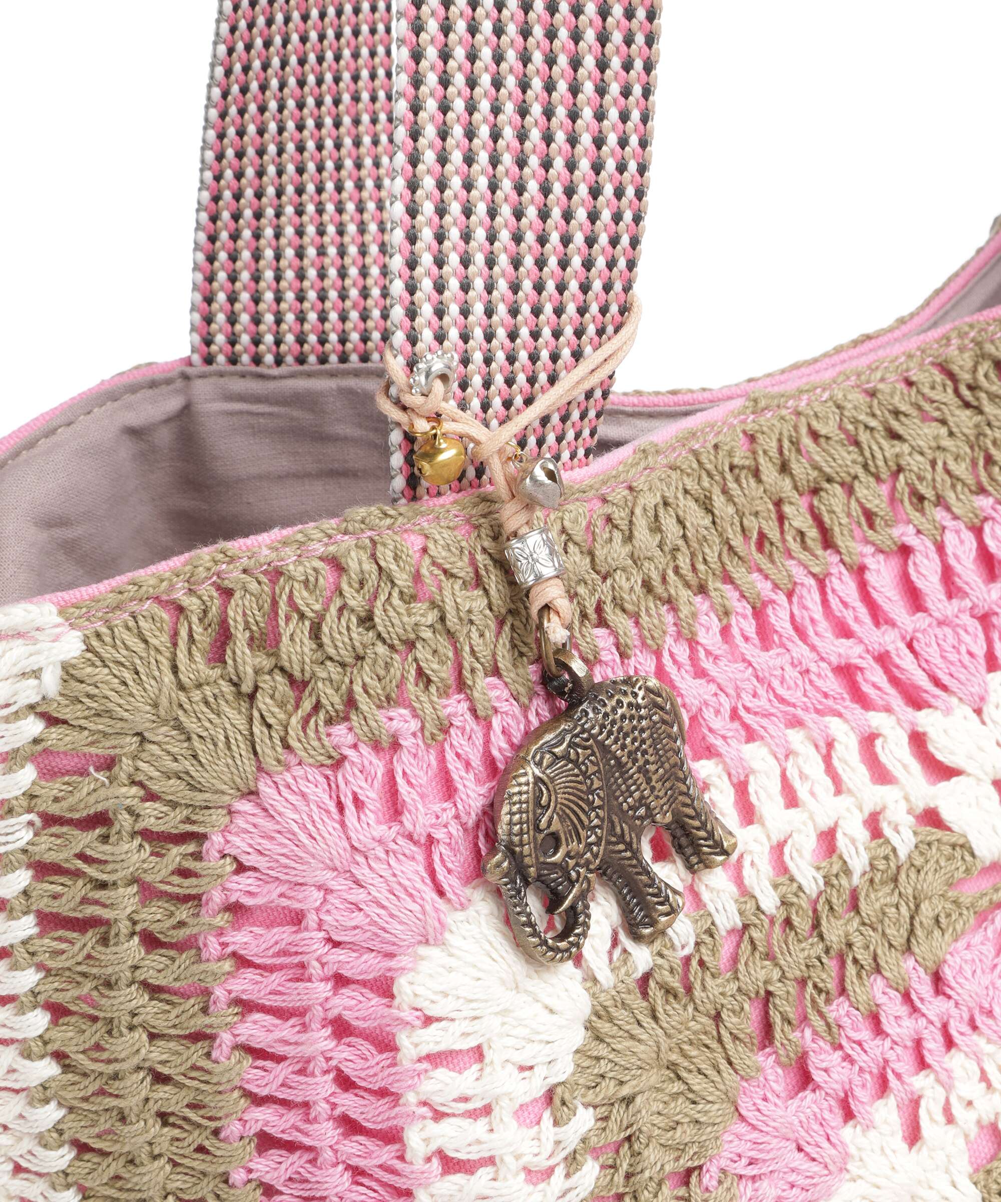 Anokhi Torba na zakupy pink - Image 4