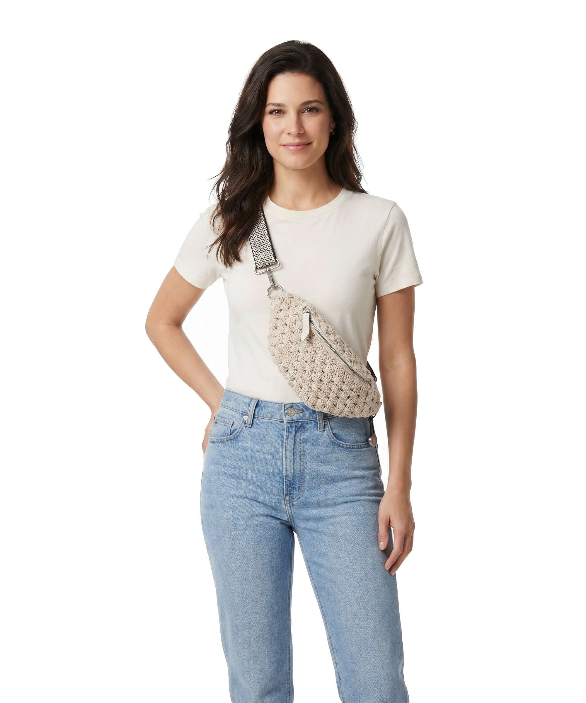 Anokhi Torba przez ramię beige - Image 3