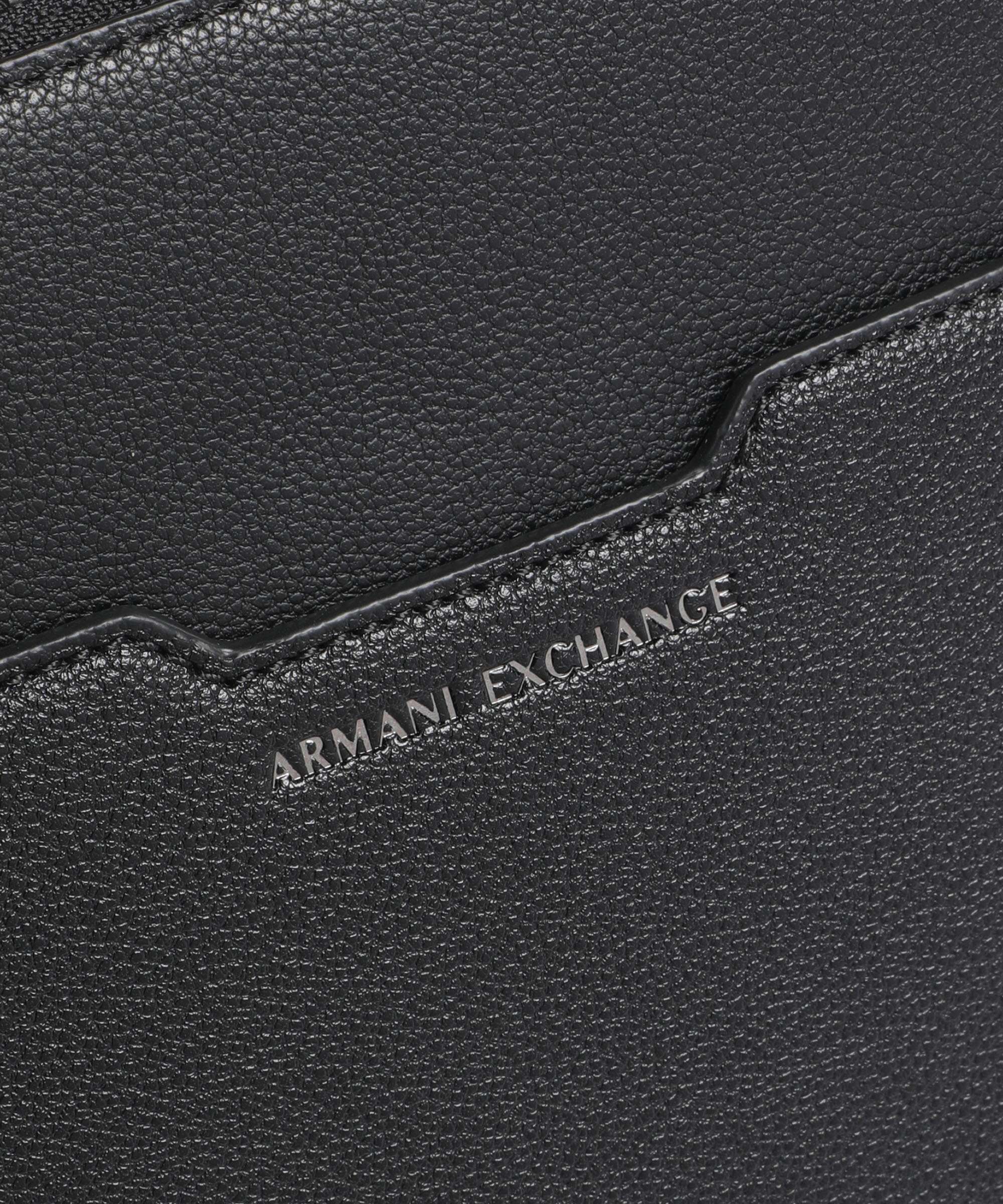 Armani Exchange Alex Torba przez ramię black - Image 5