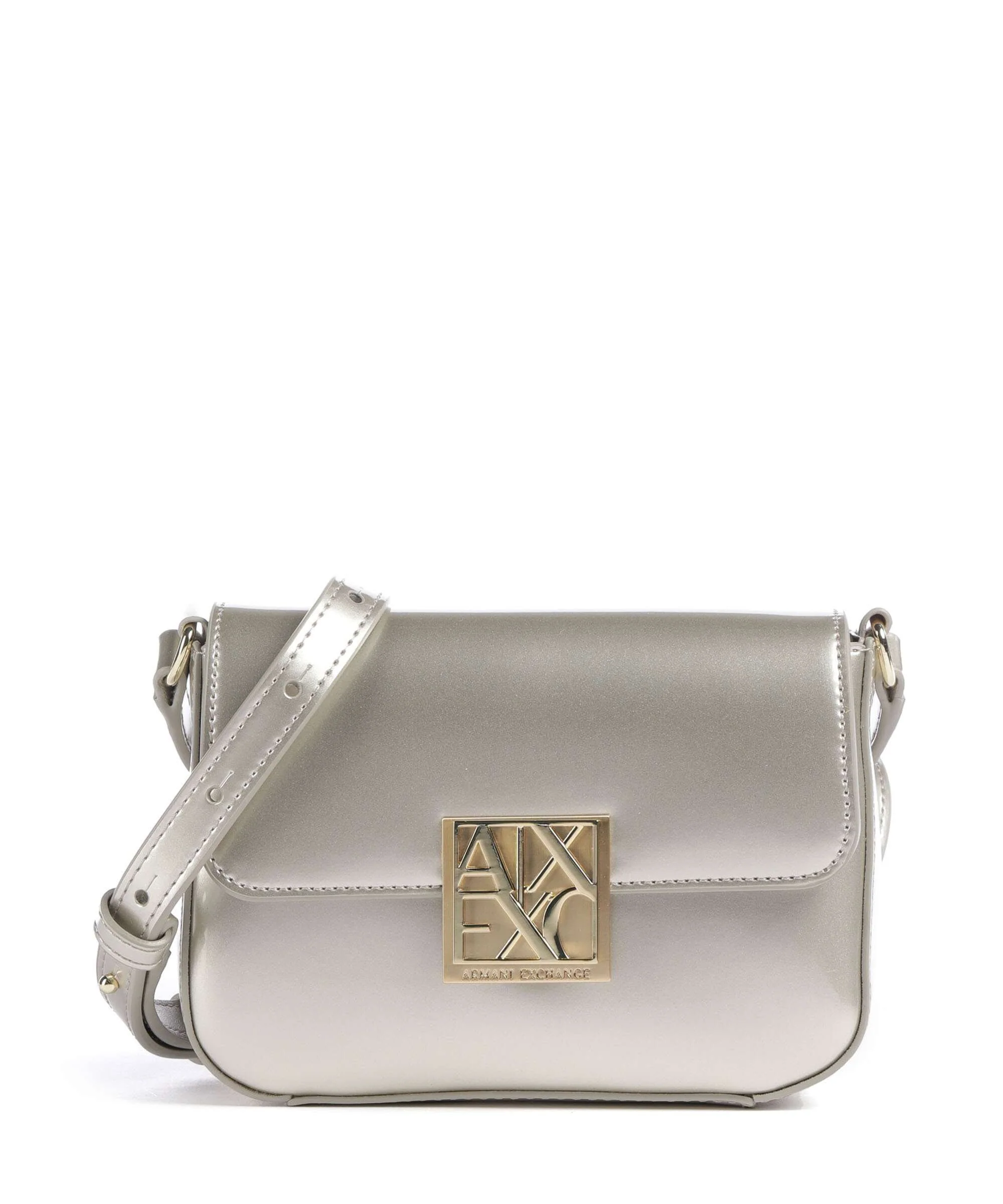 Armani Exchange Amy S Torba przez ramię light gold