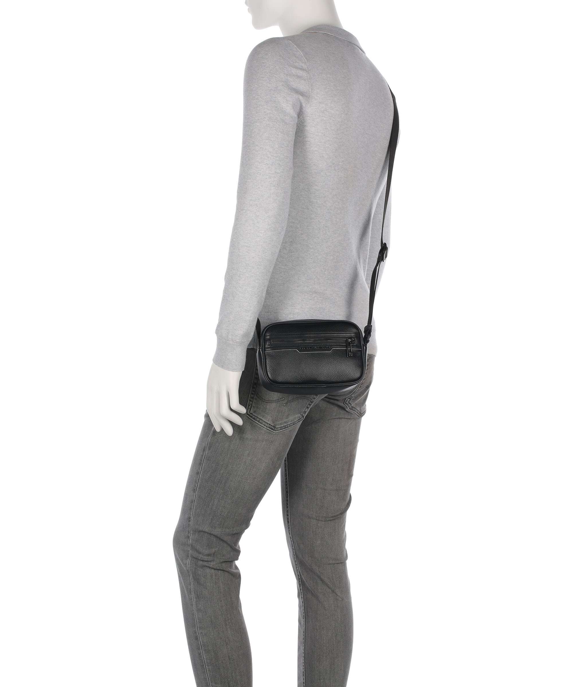 Armani Exchange Cedric Torba przez ramię black - Image 3