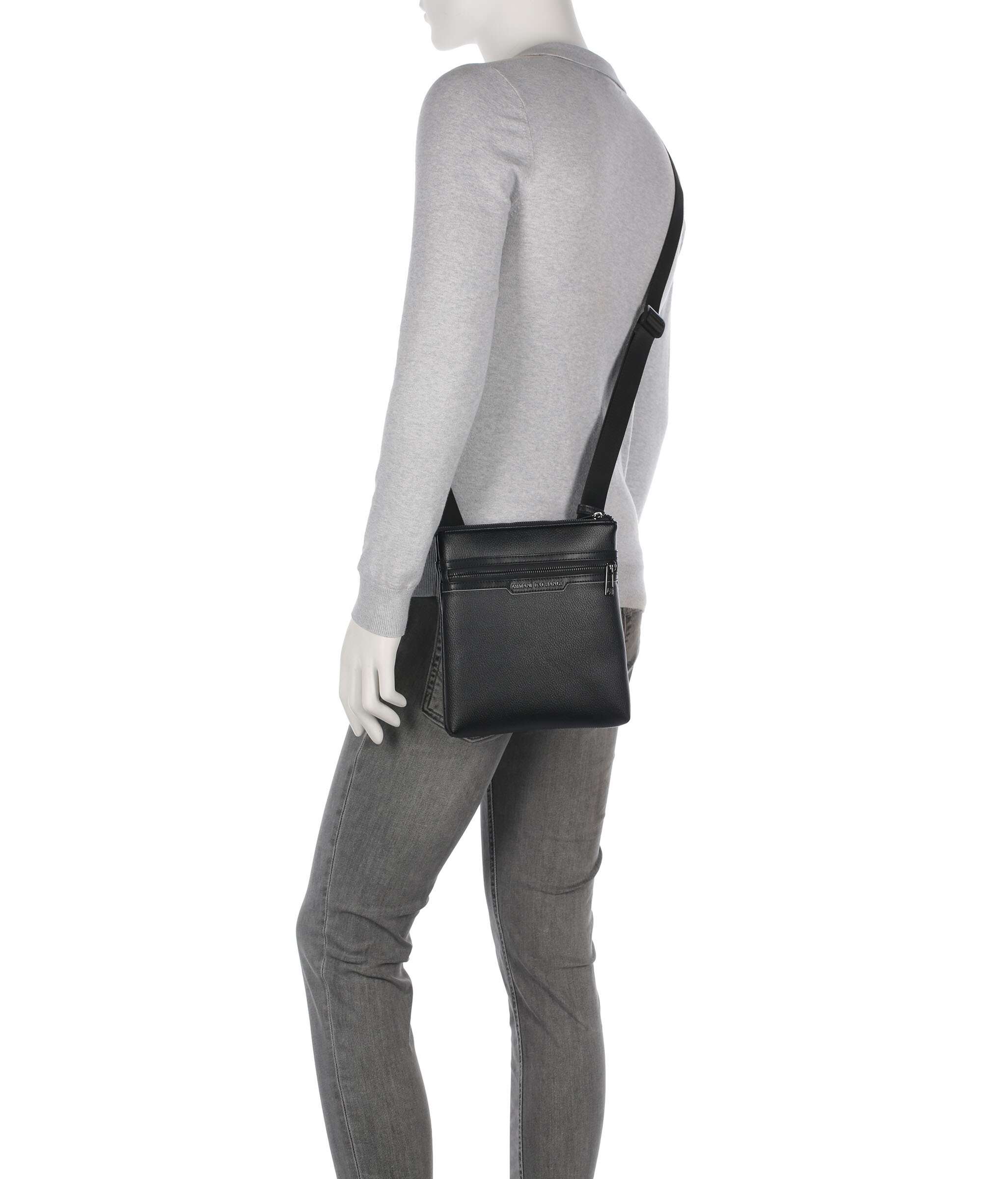 Armani Exchange Cedric Torba przez ramię black - Image 3