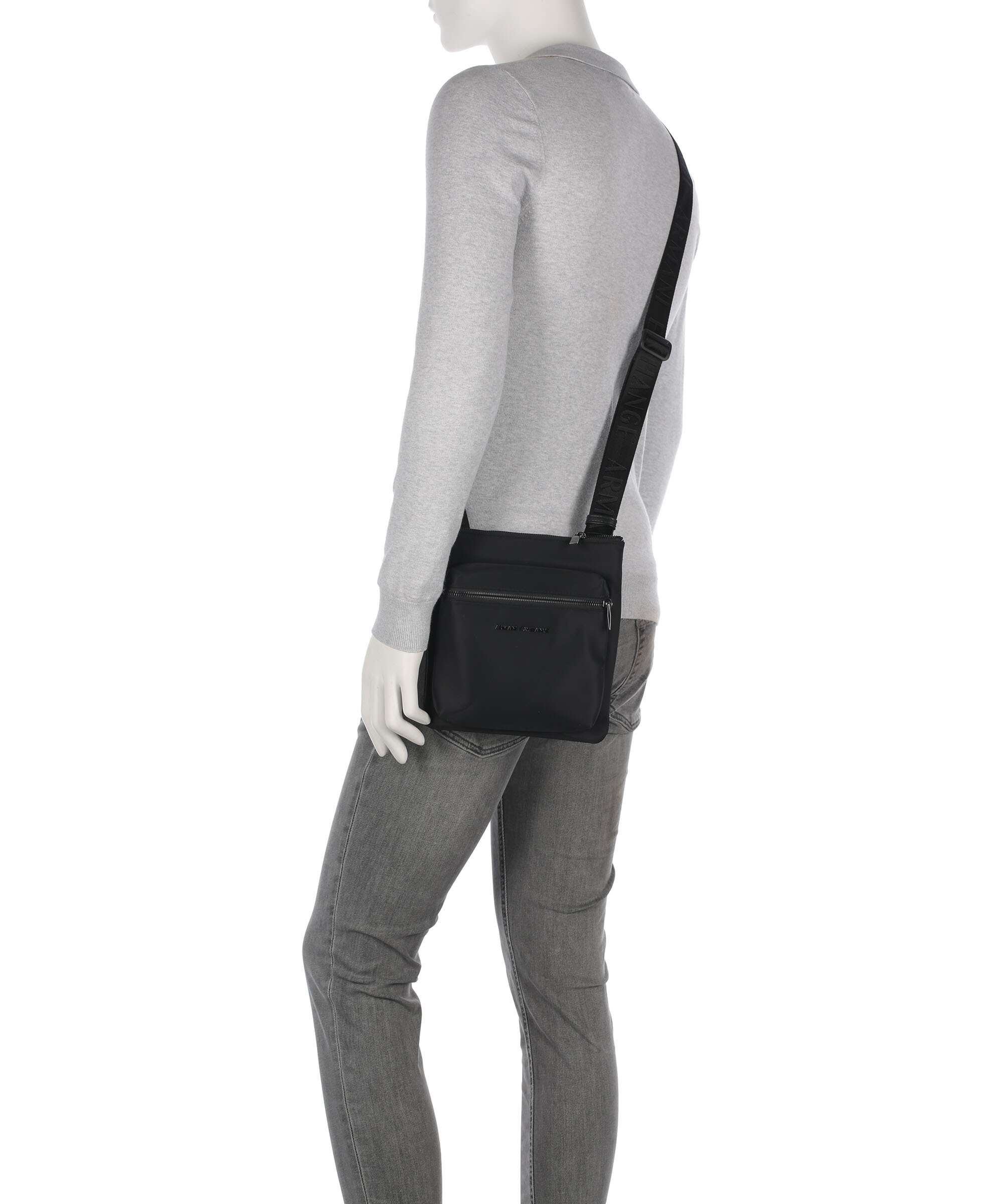 Armani Exchange Commuting Torba przez ramię black - Image 3