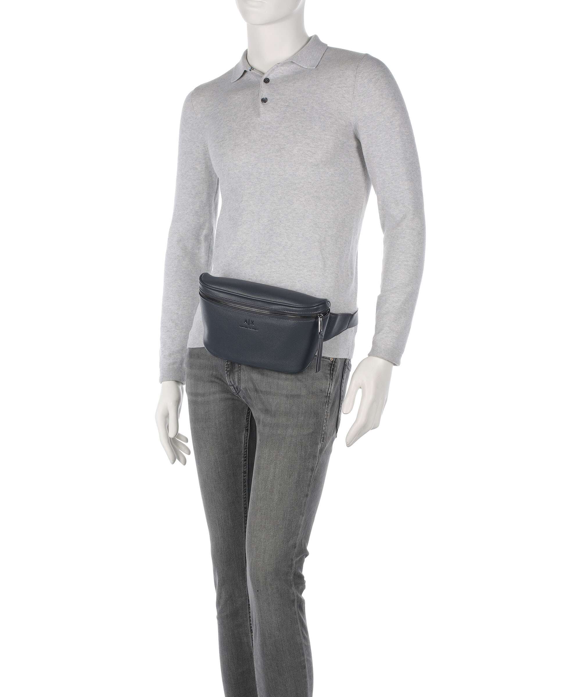 Armani Exchange Dino Saszetka nerka ebony - Image 3