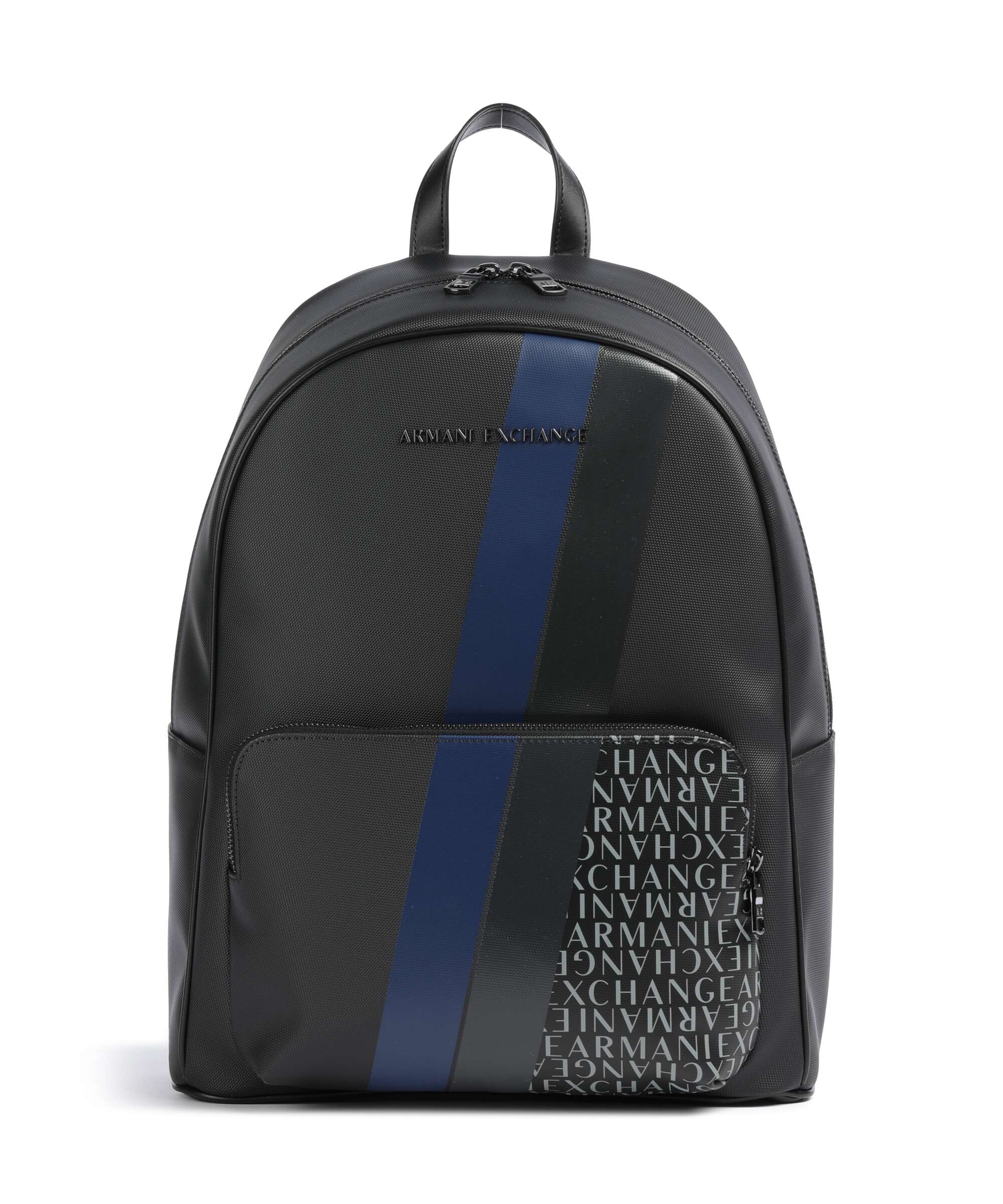 Armani Exchange Dylan Plecak deep navy/estate blue/deep navy shiny