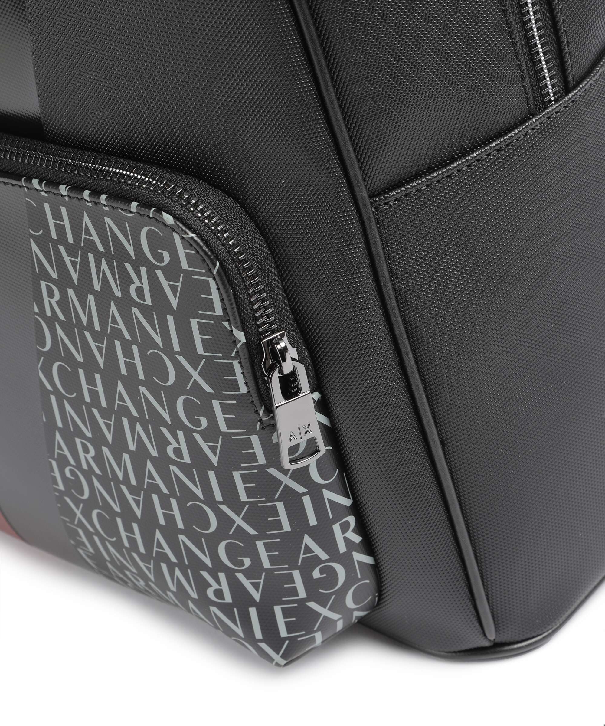 Armani Exchange Dylan Plecak black/pomegranate/black shiny - Image 4