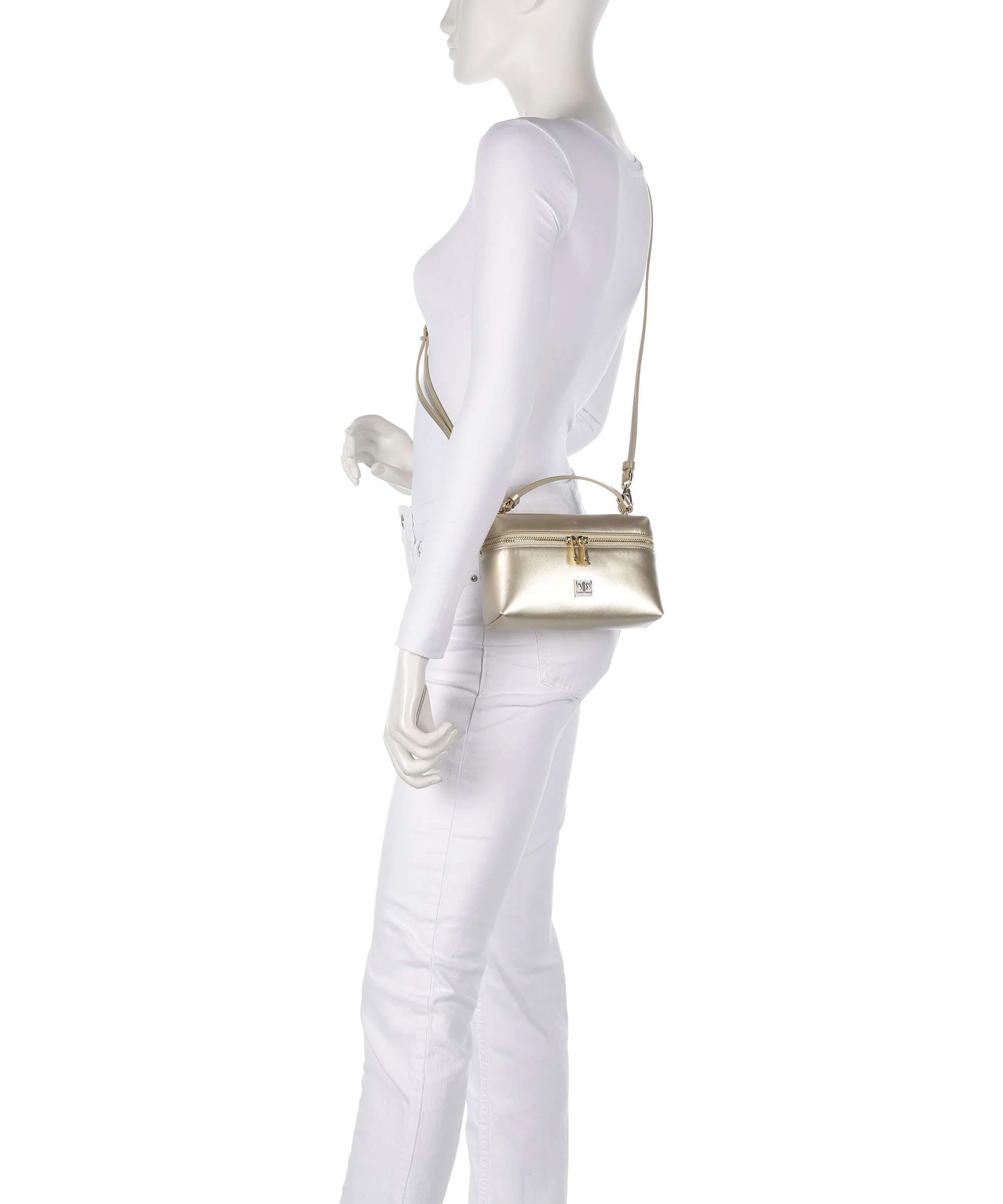 Armani Exchange Emily Torba przez ramię gold - Image 3