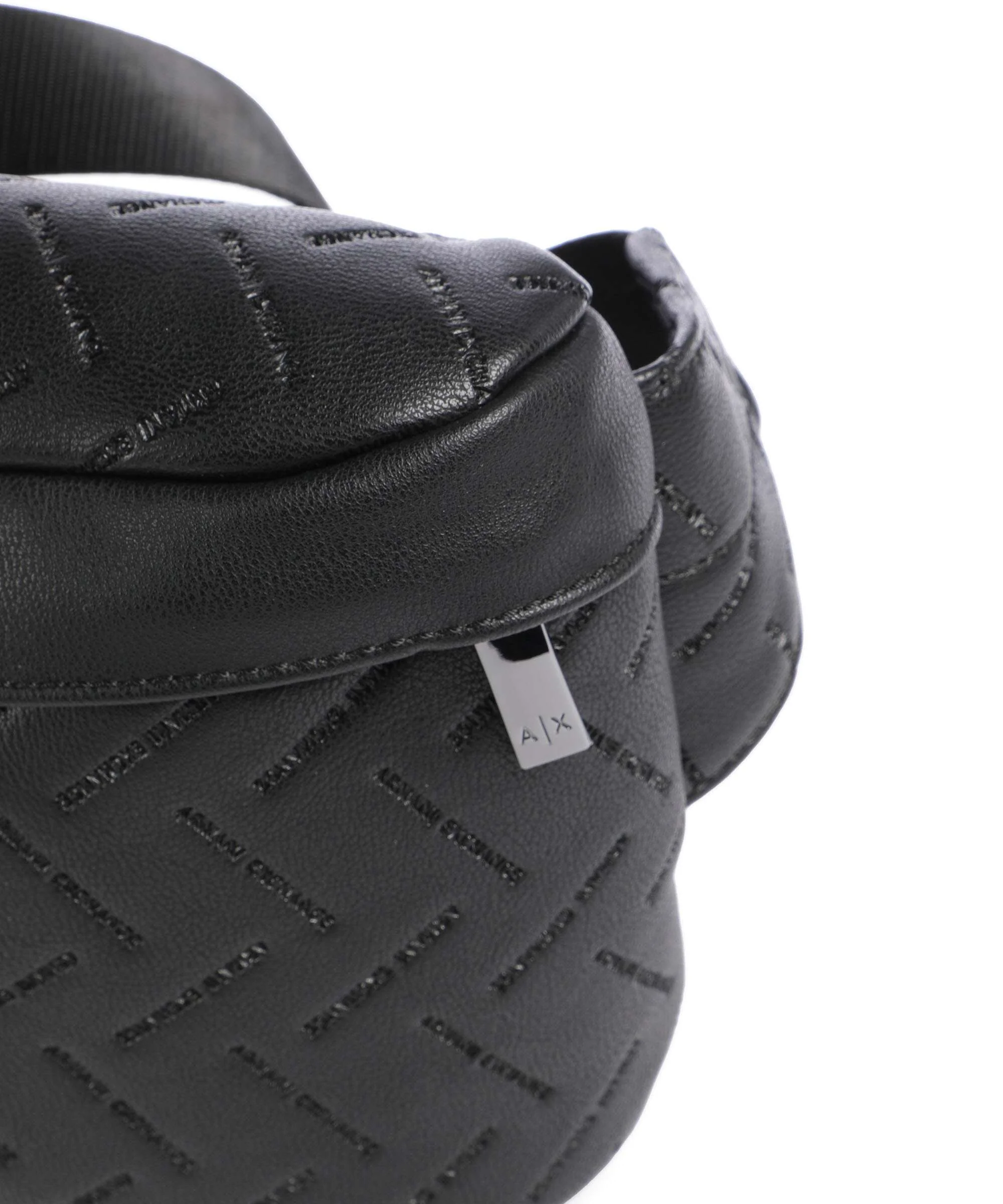 Armani Exchange Ginevra Embossed Saszetka nerka black - Image 5