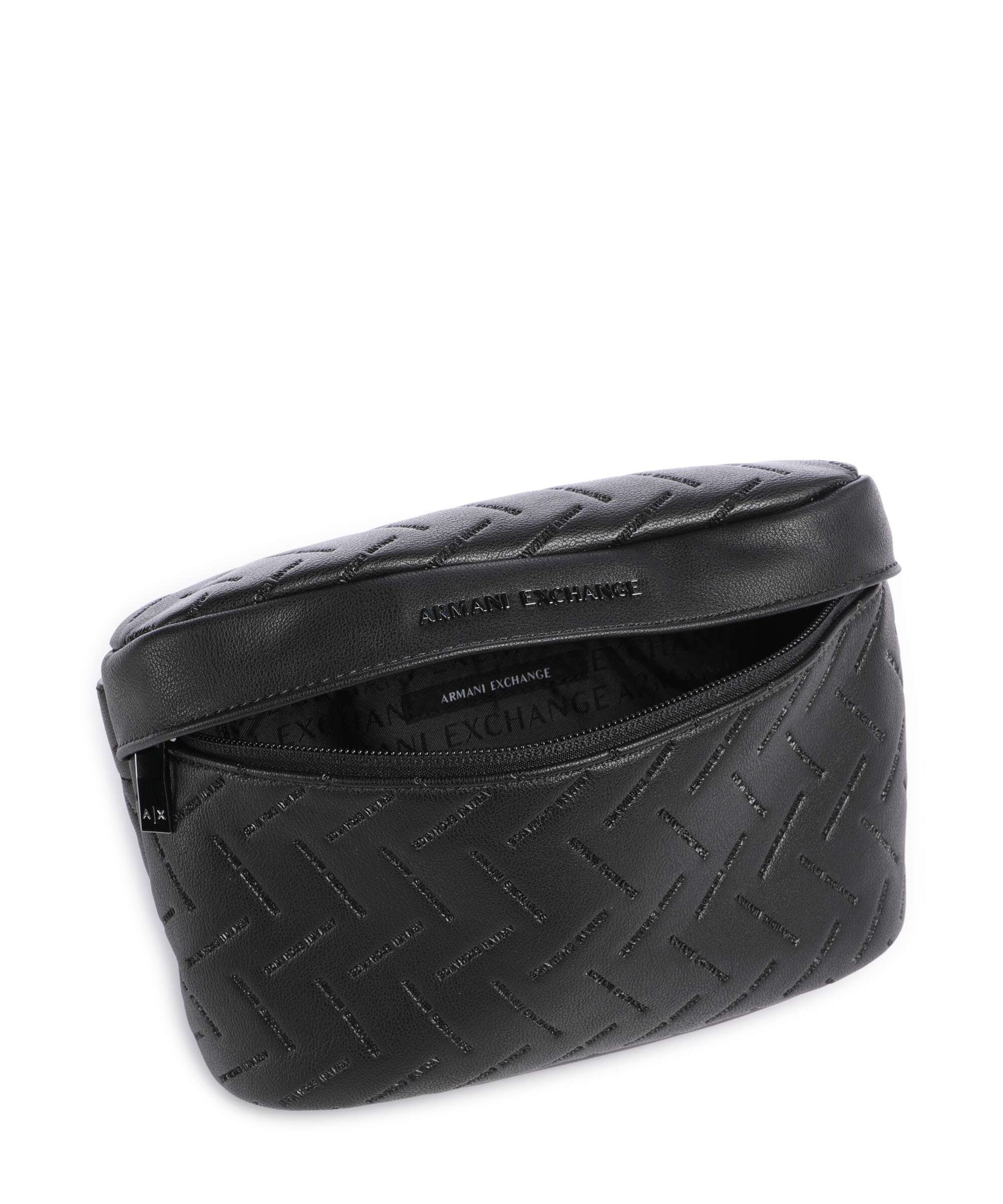 Armani Exchange Ginevra Embossed Saszetka nerka black - Image 6