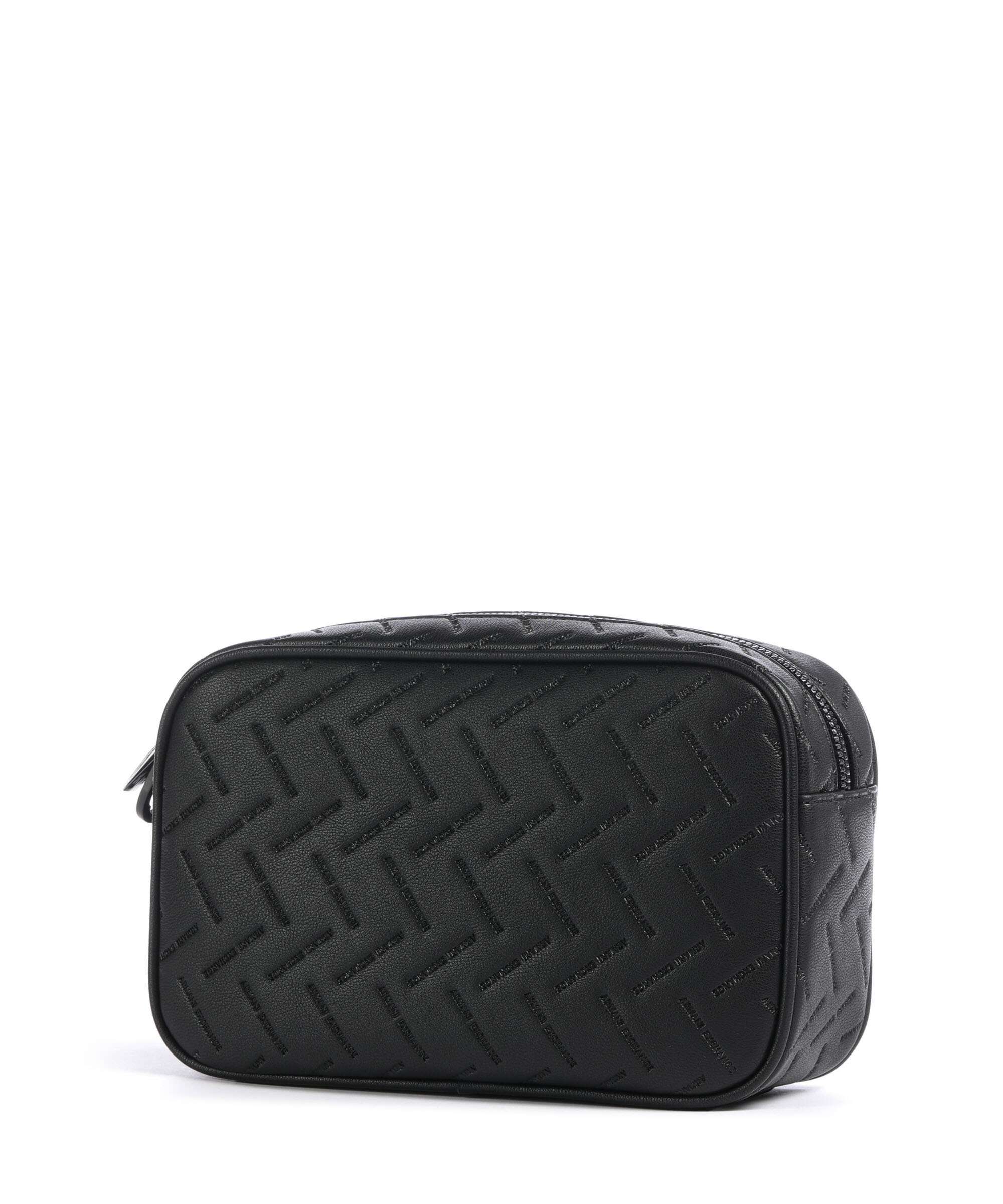 Armani Exchange Ginevra Embossed Torby toaletowe black - Image 2