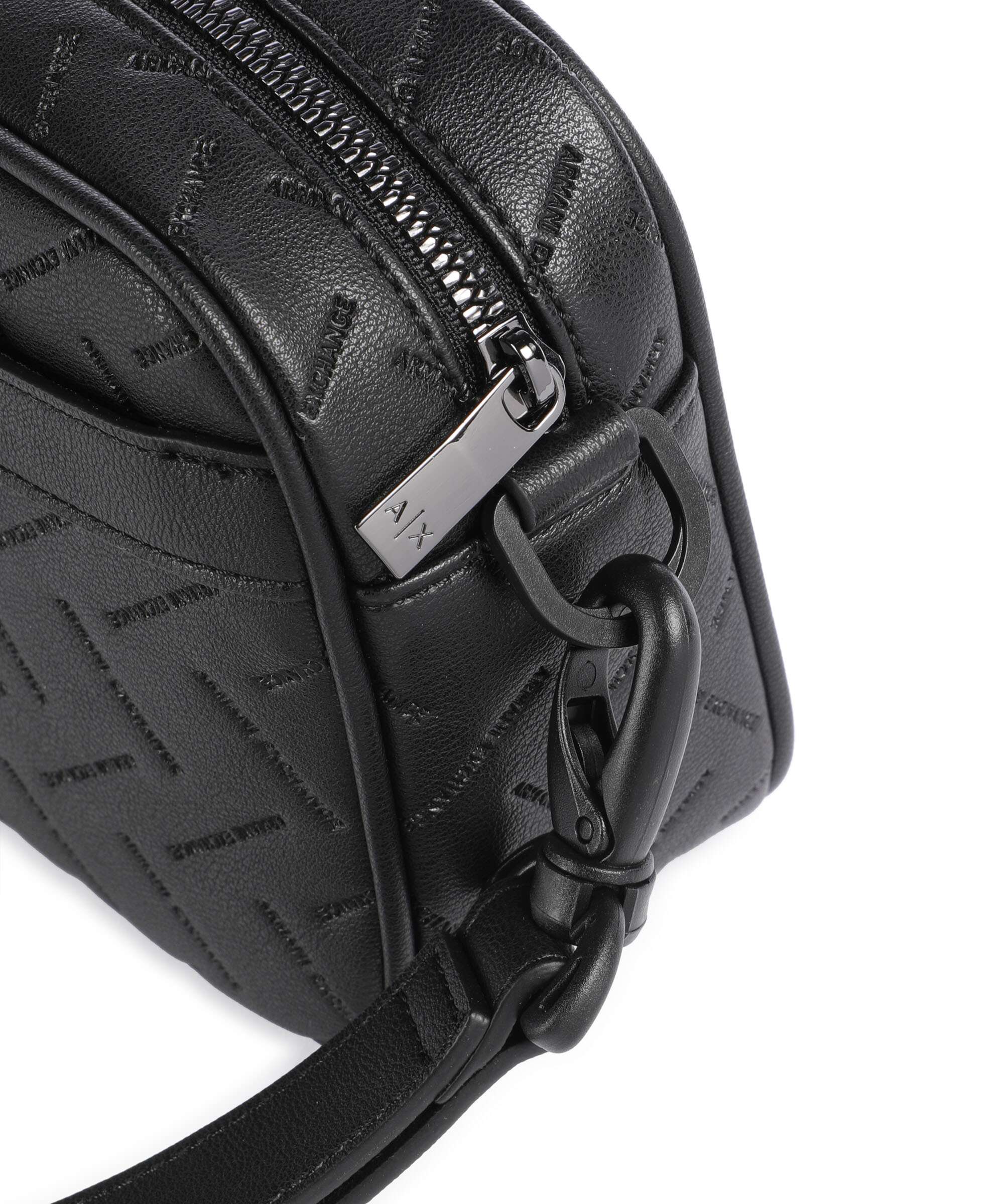 Armani Exchange Ginevra Embossed Torby toaletowe black - Image 3