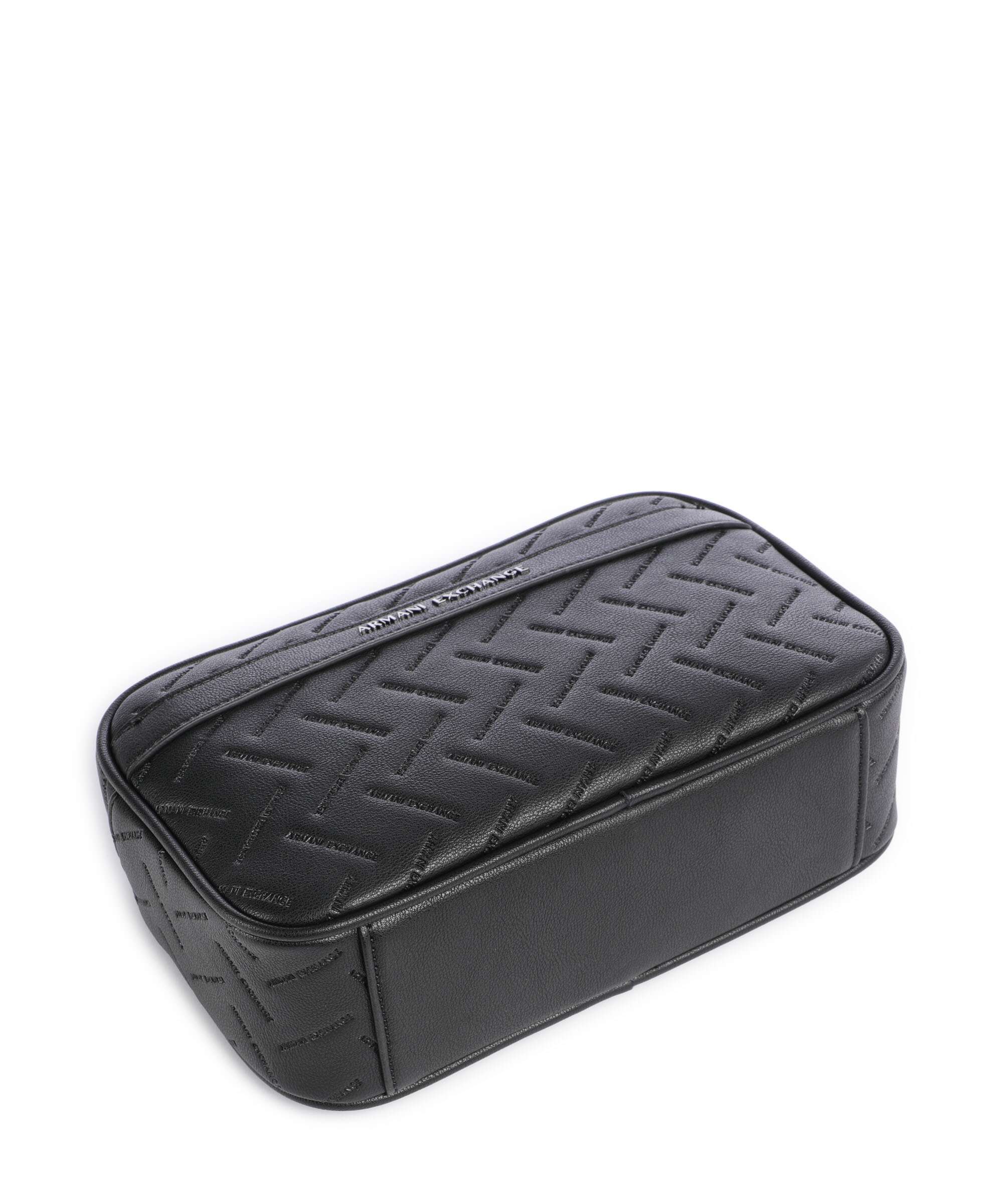 Armani Exchange Ginevra Embossed Torby toaletowe black - Image 4