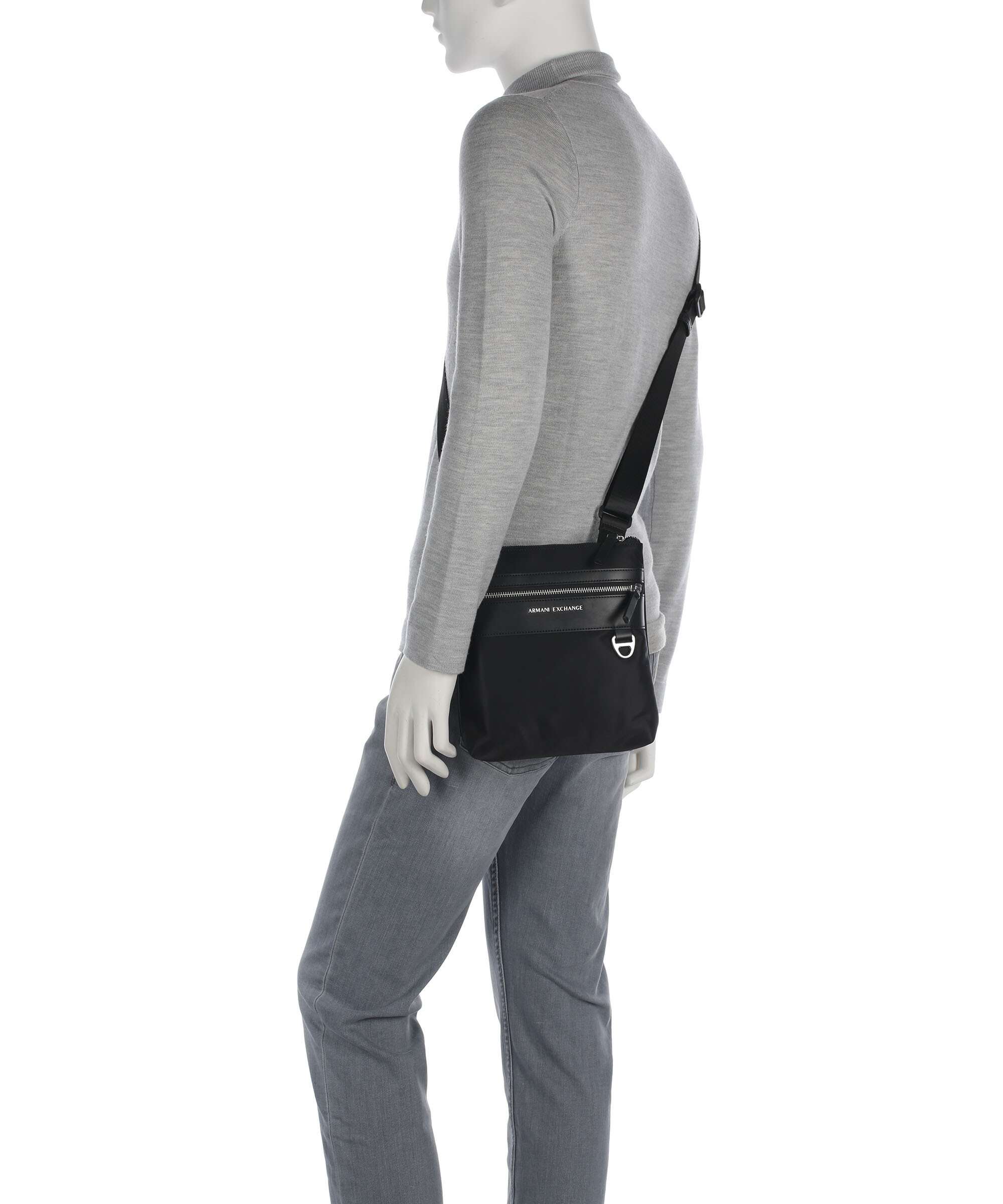Armani Exchange Las Vegas Torba przez ramię black - Image 3
