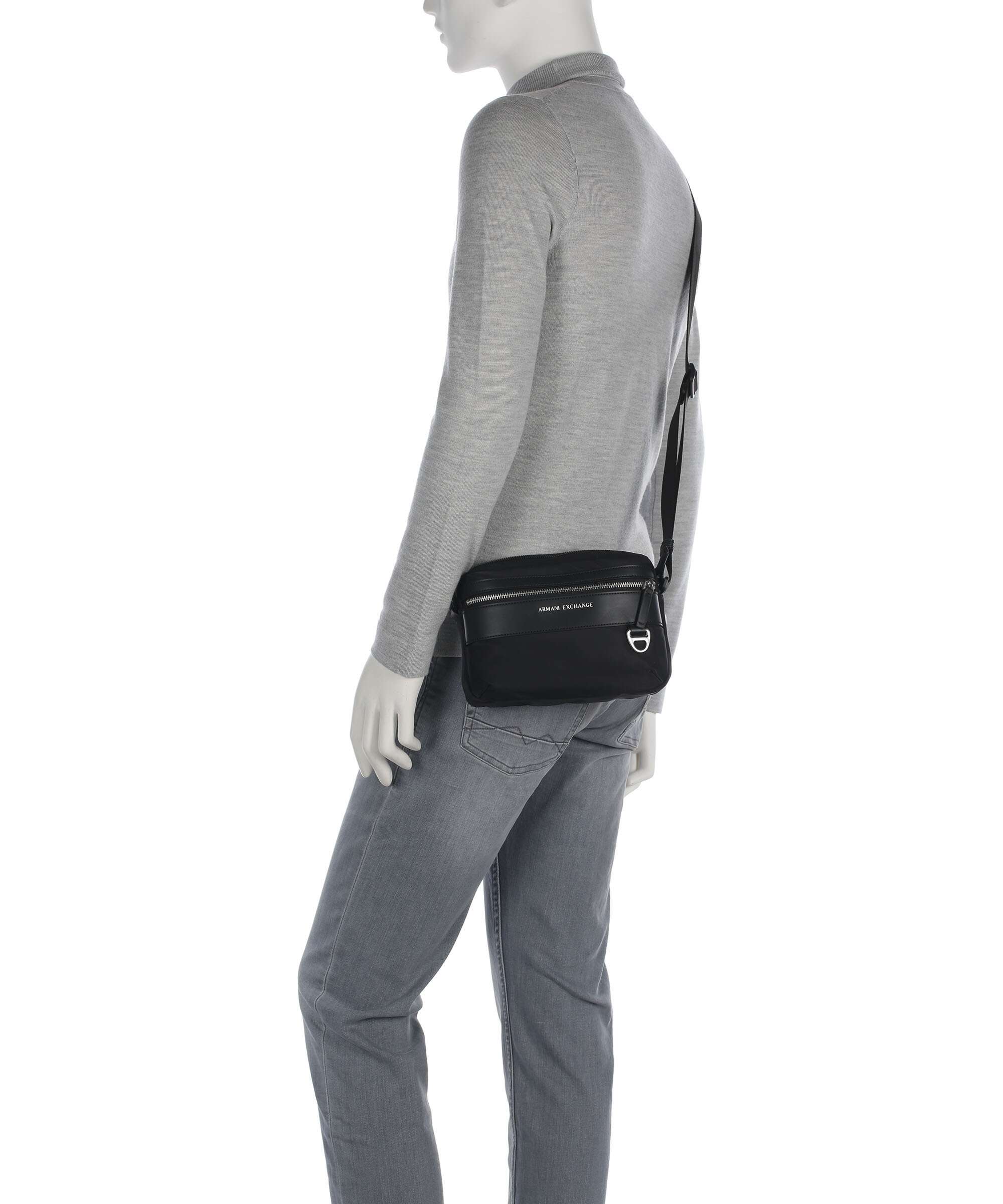 Armani Exchange Las Vegas Torba przez ramię black - Image 3