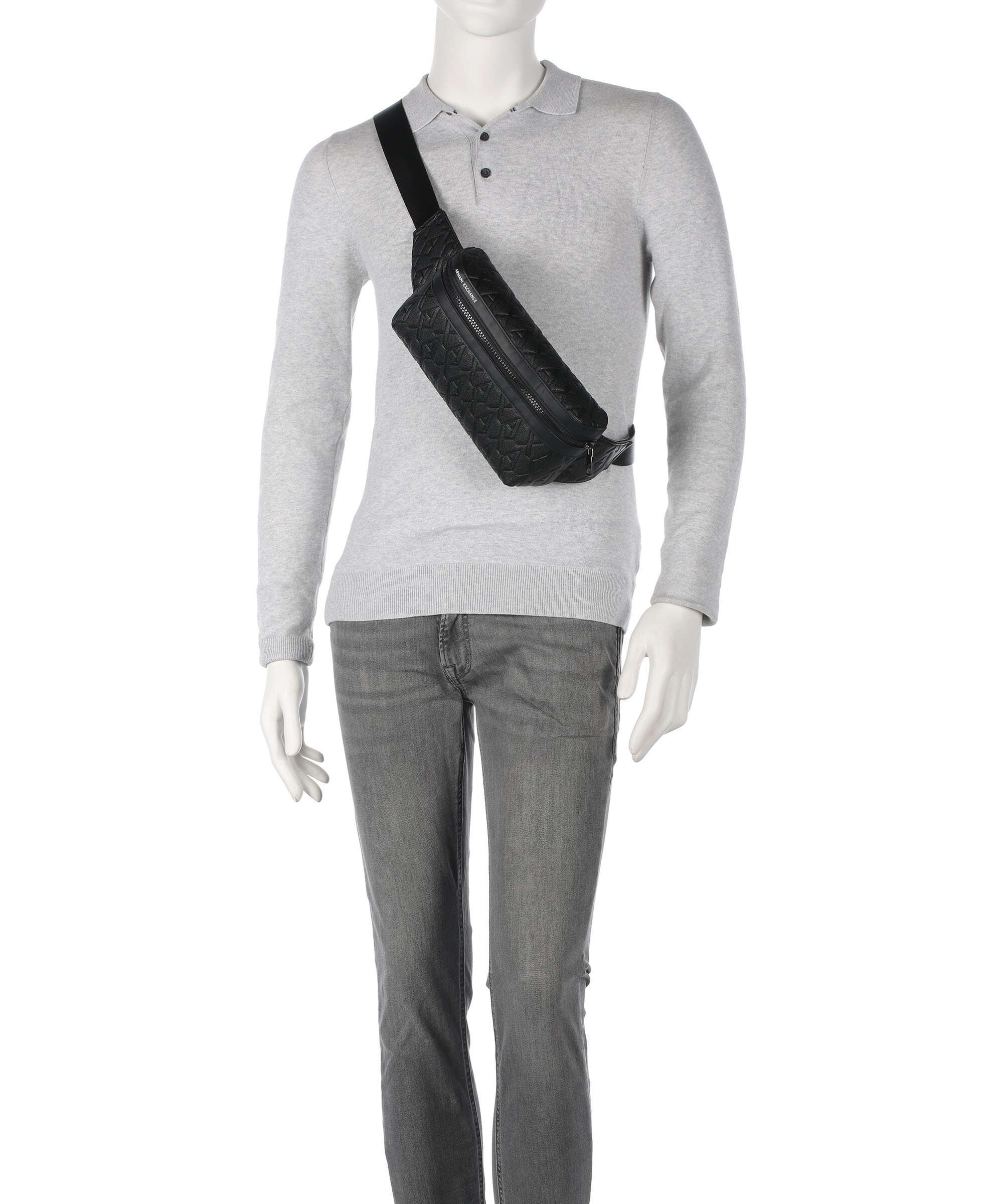 Armani Exchange Liam Saszetka nerka black - Image 4
