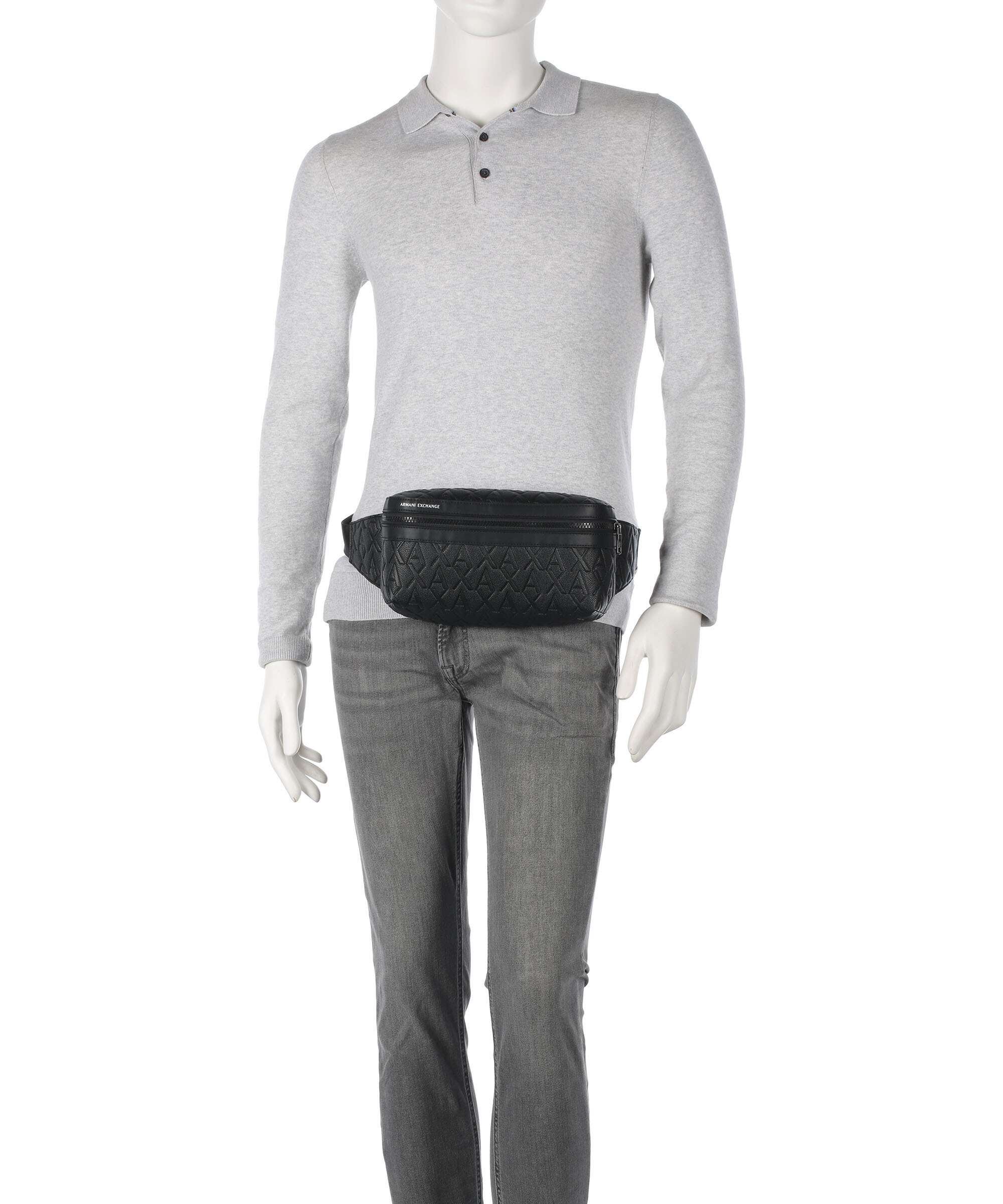Armani Exchange Liam Saszetka nerka black - Image 5