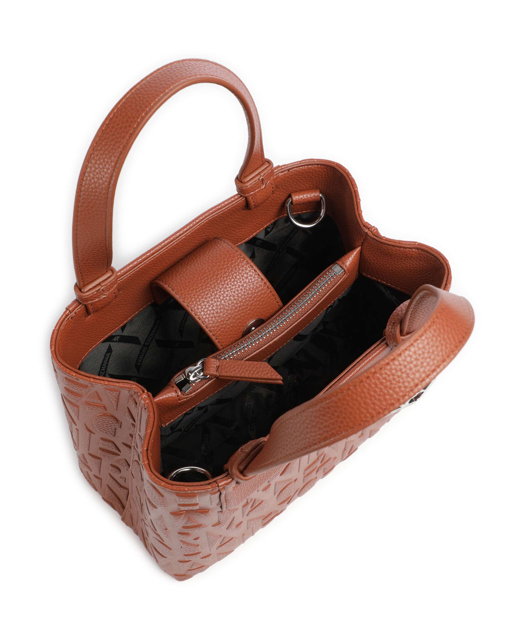Armani Exchange Liz Monogram S Torebka coconut shell - Image 6