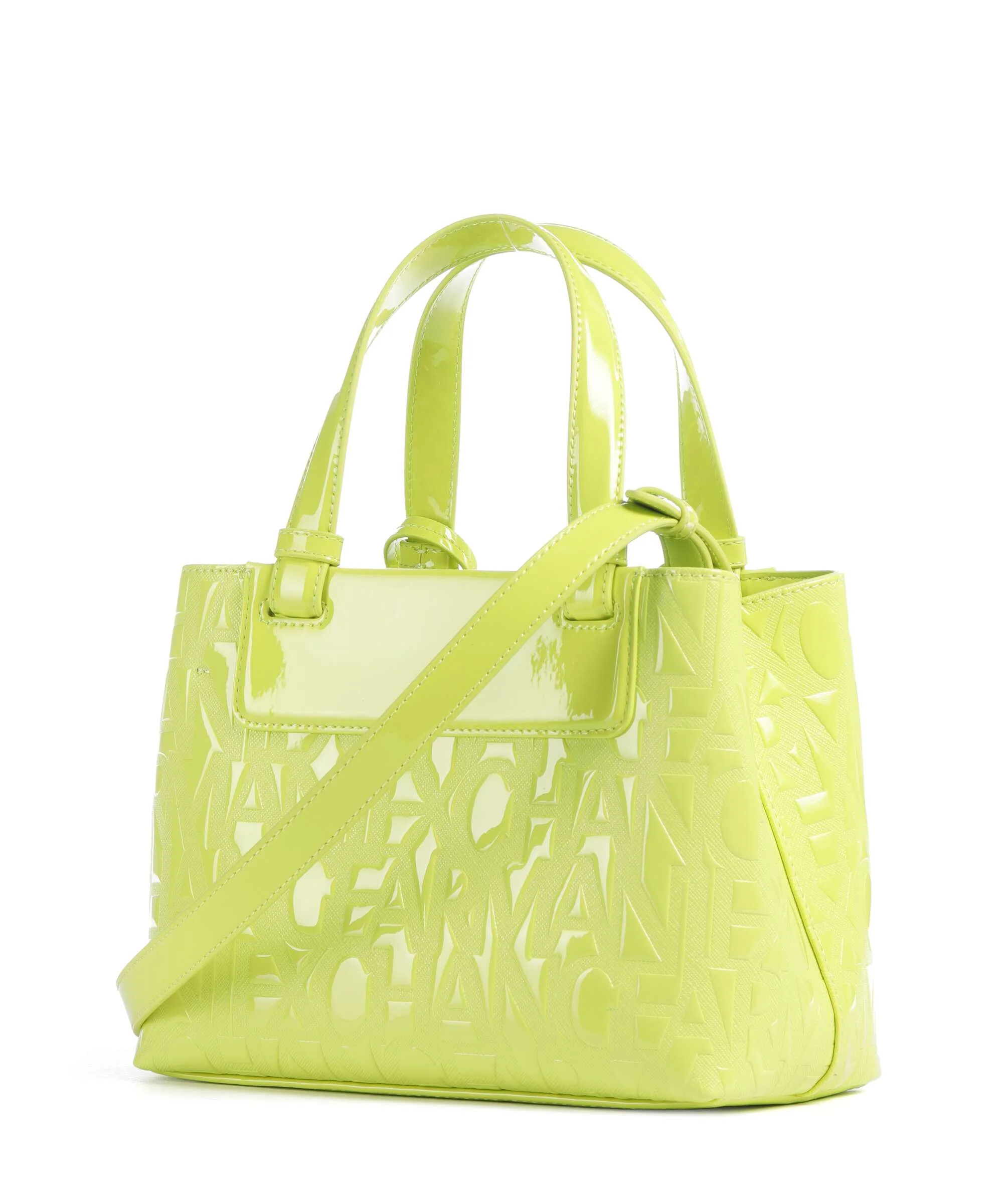 Armani Exchange Liz Patent S Torebka crystal citrus - Image 2