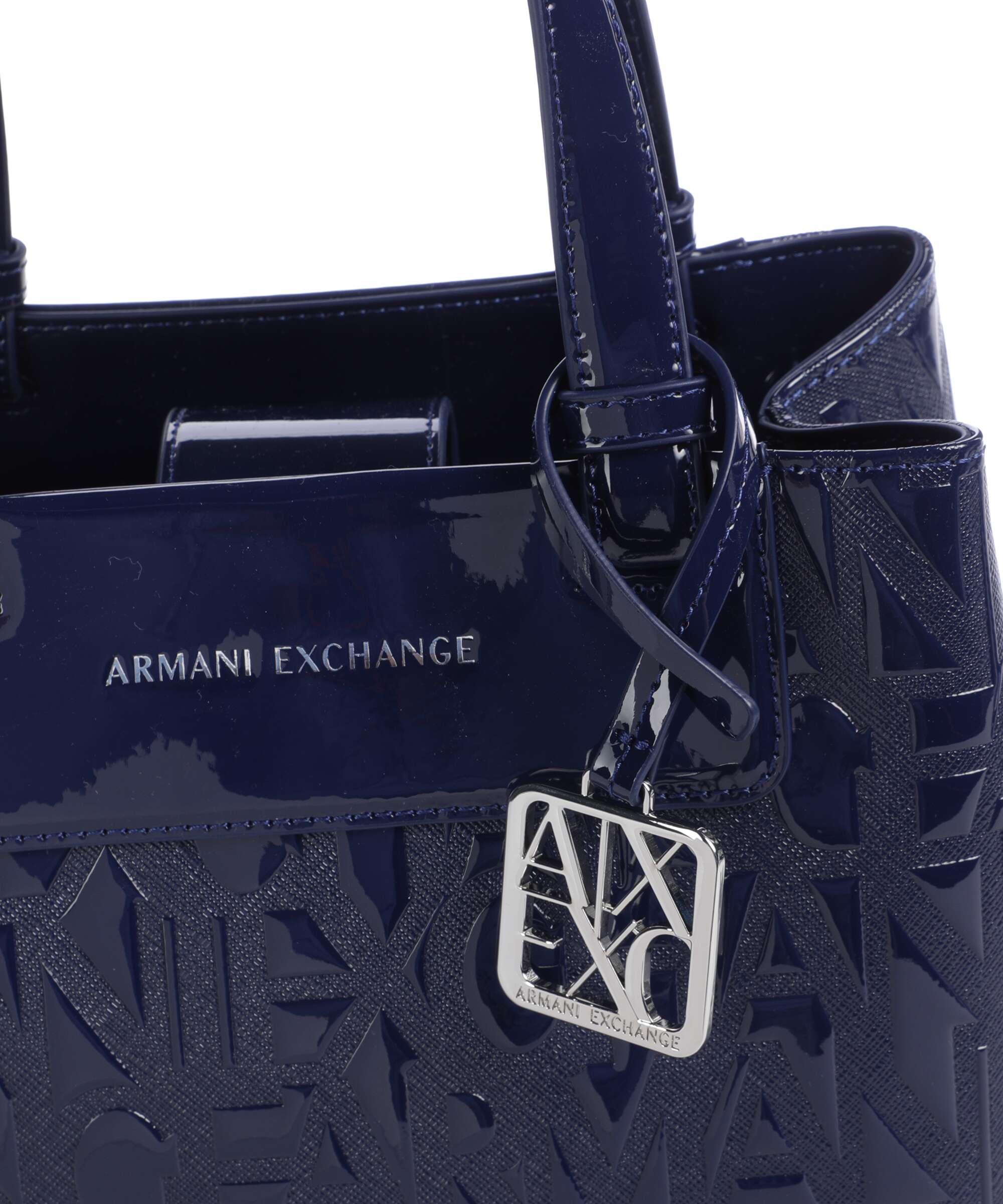 Armani Exchange Liz Patent S Torebka abyss - Image 4