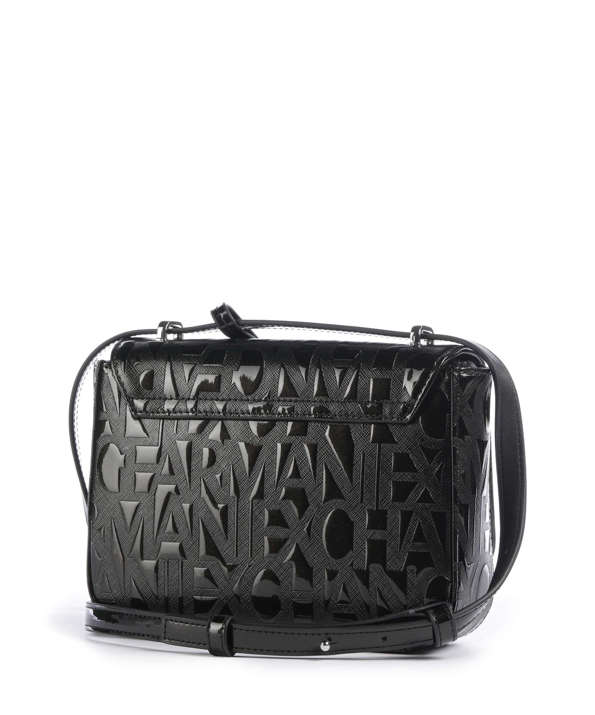 Armani Exchange Liz Patent Torba przez ramię black - Image 2