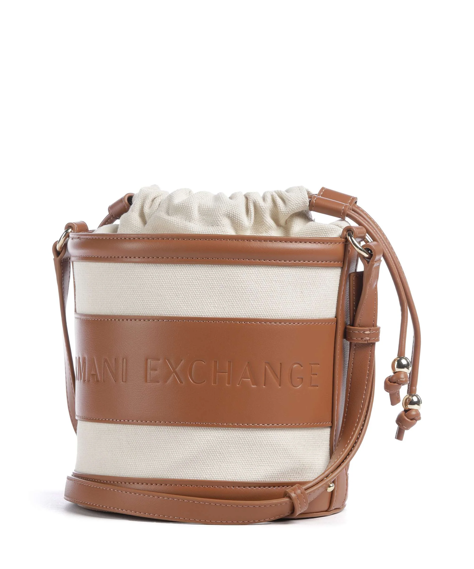Armani Exchange Marisol Torebka worek natural/saline clay - Image 2