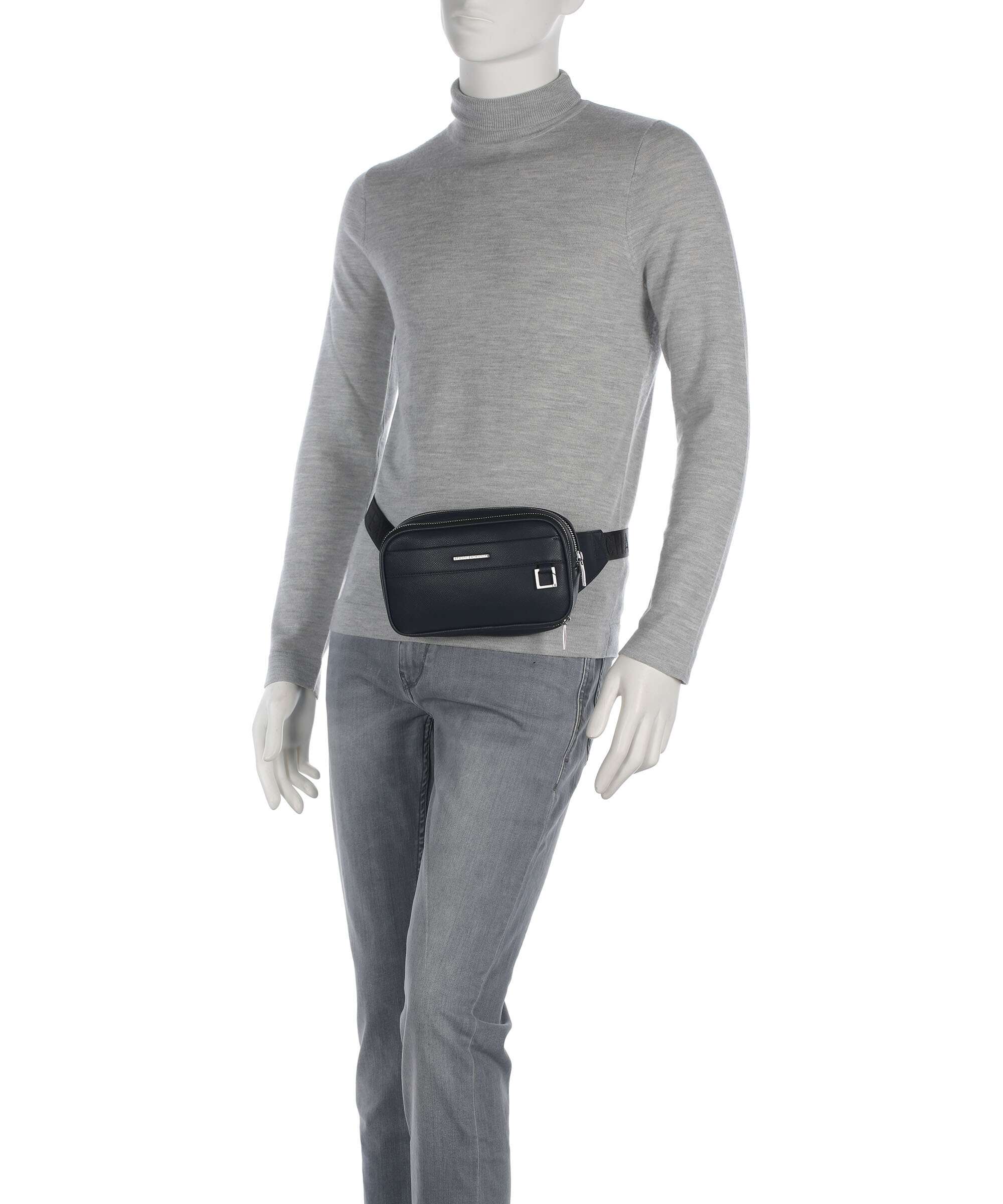 Armani Exchange New York Saszetka nerka navy salute - Image 4