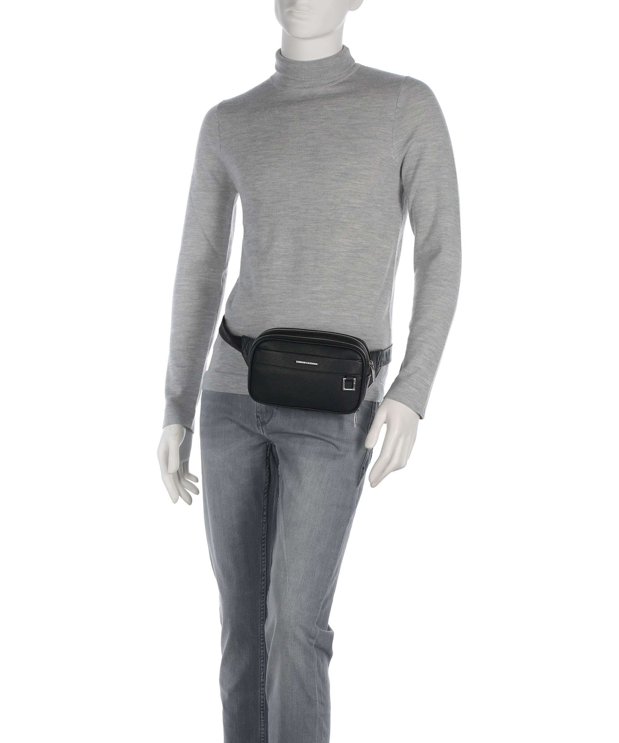 Armani Exchange New York Saszetka nerka black - Image 4