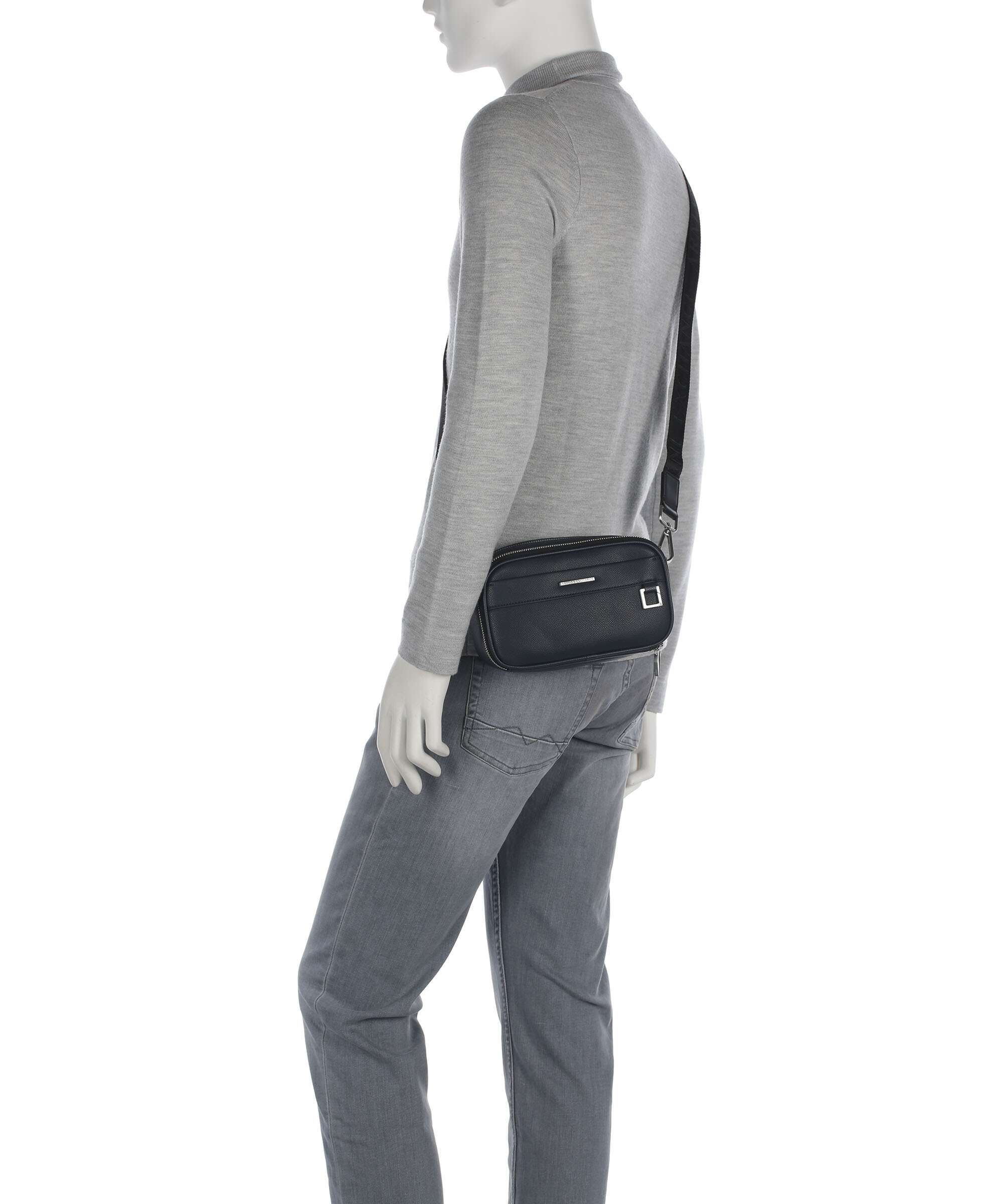 Armani Exchange New York Torba przez ramię navy salute - Image 3