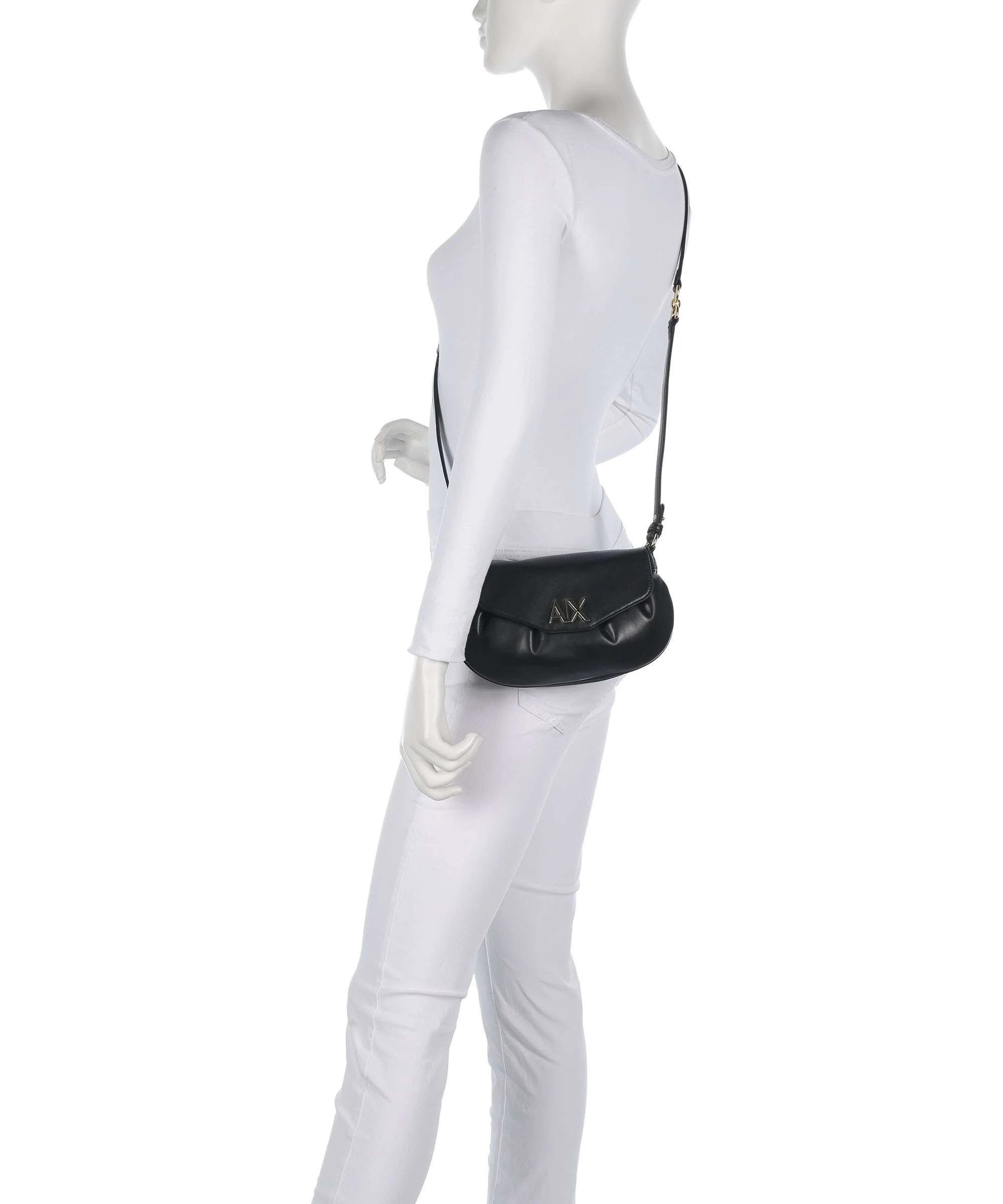 Armani Exchange Paige S Torba przez ramię black - Image 3