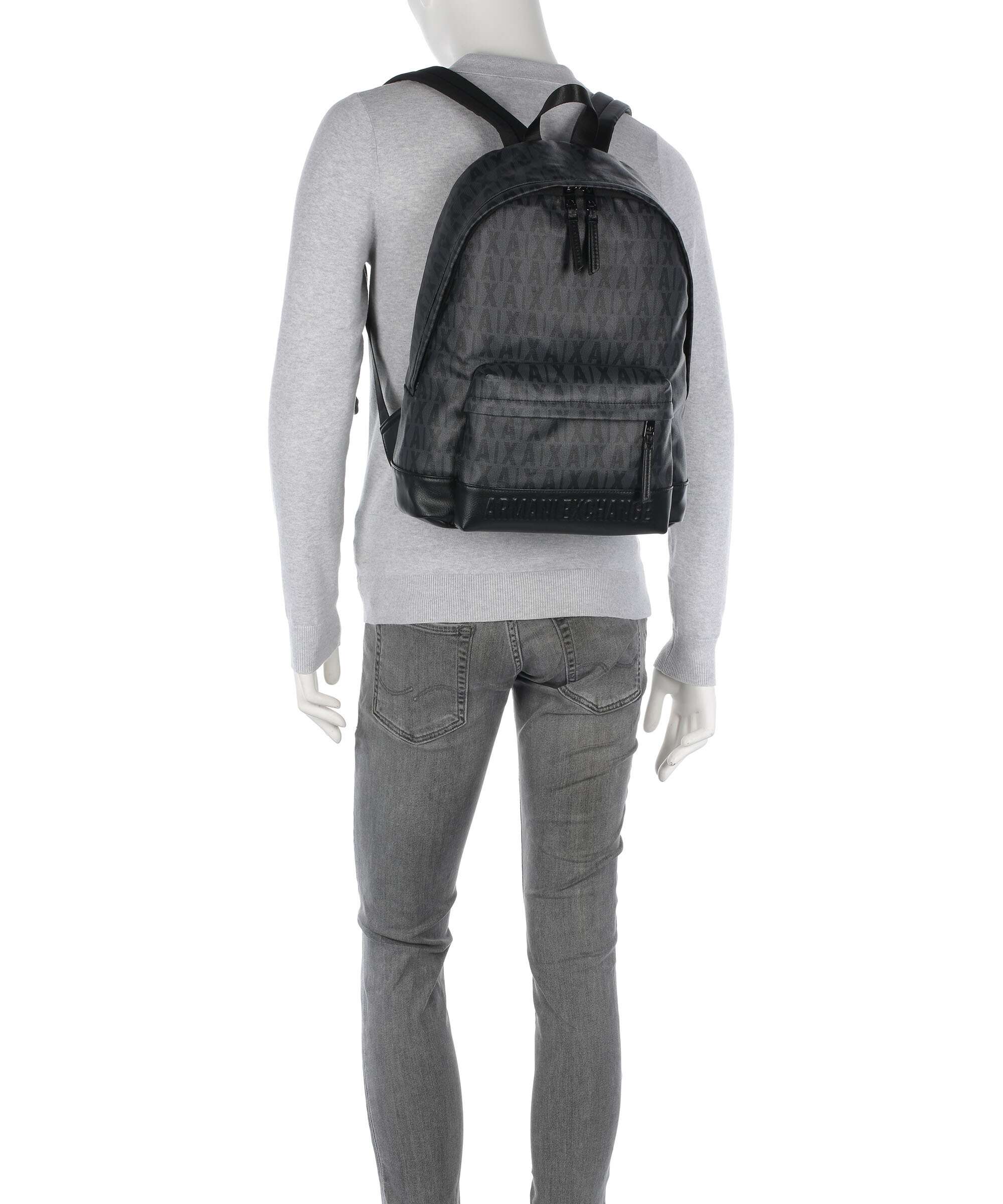 Armani Exchange Plecak asphalt black - Image 3