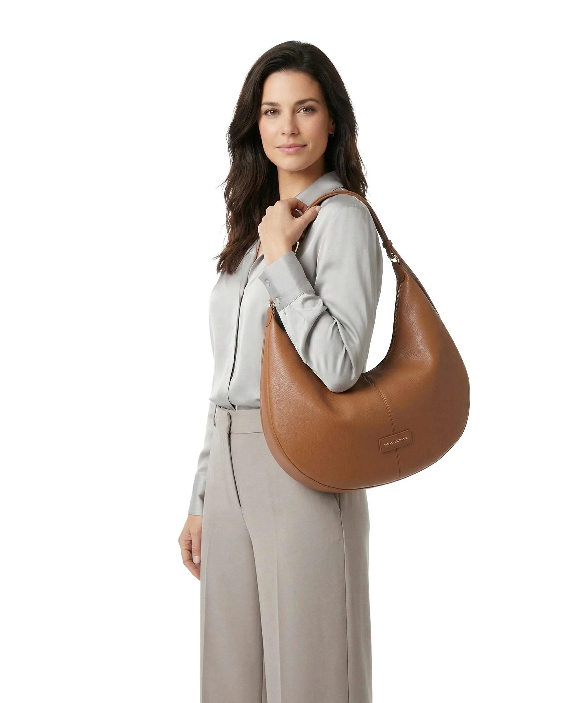 Armani Exchange Polly L Torebka worek saline clay - Image 3