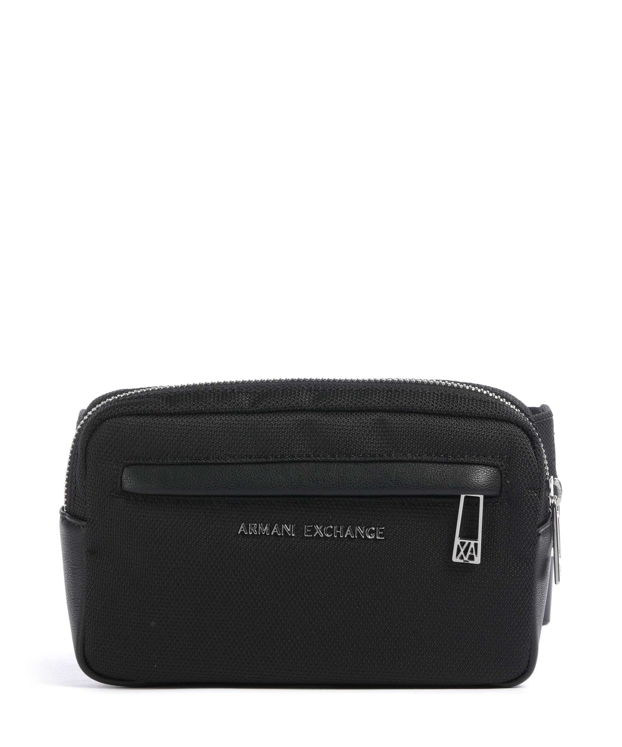 Armani Exchange Singapore Saszetka nerka black