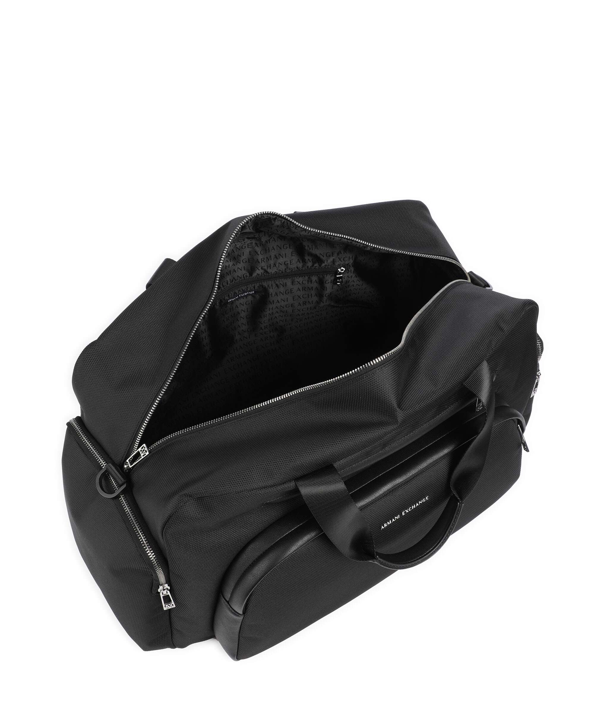 Armani Exchange Singapore Torba weekendowa black - Image 4