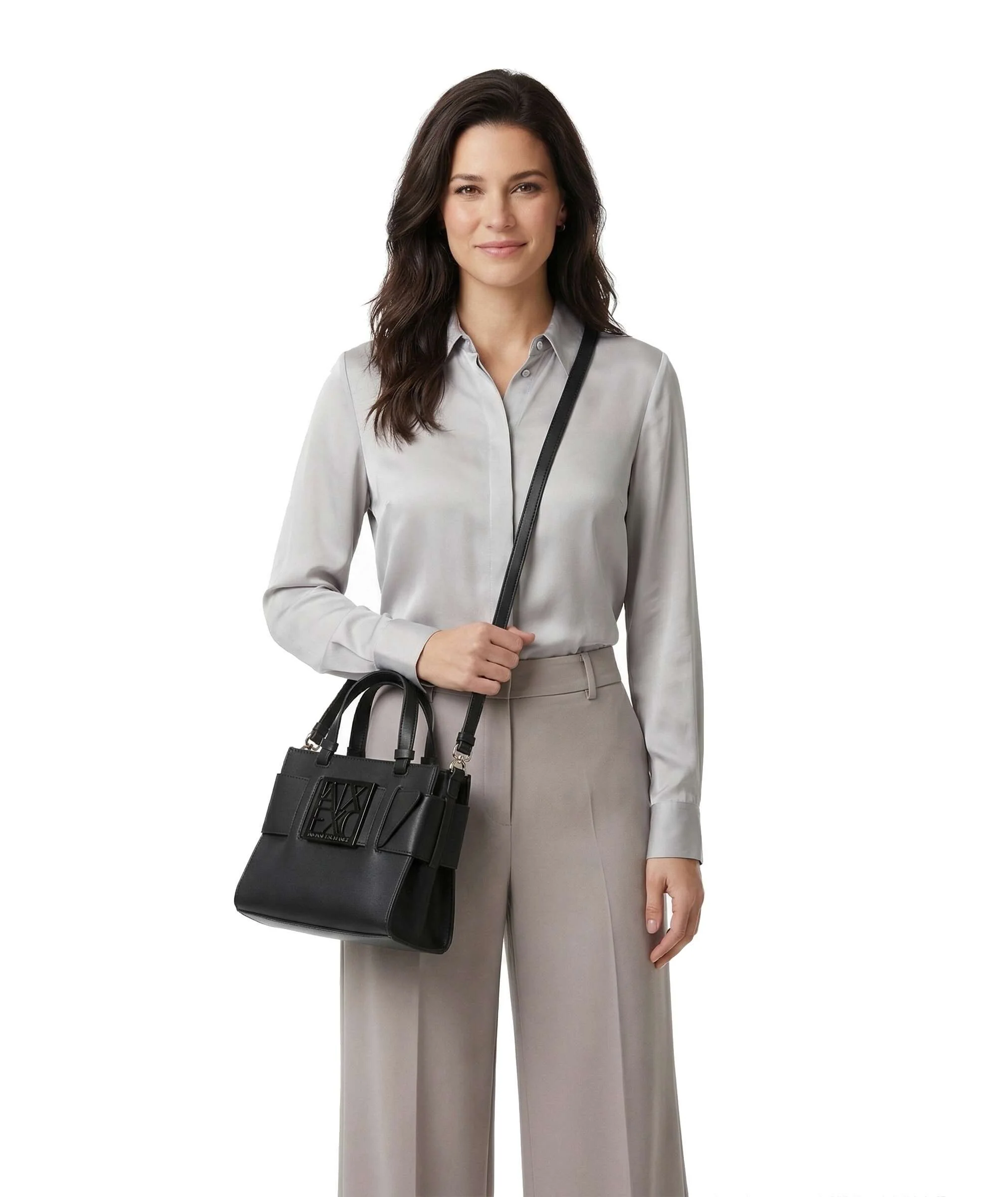 Armani Exchange Susy M Torebka nero - Image 4