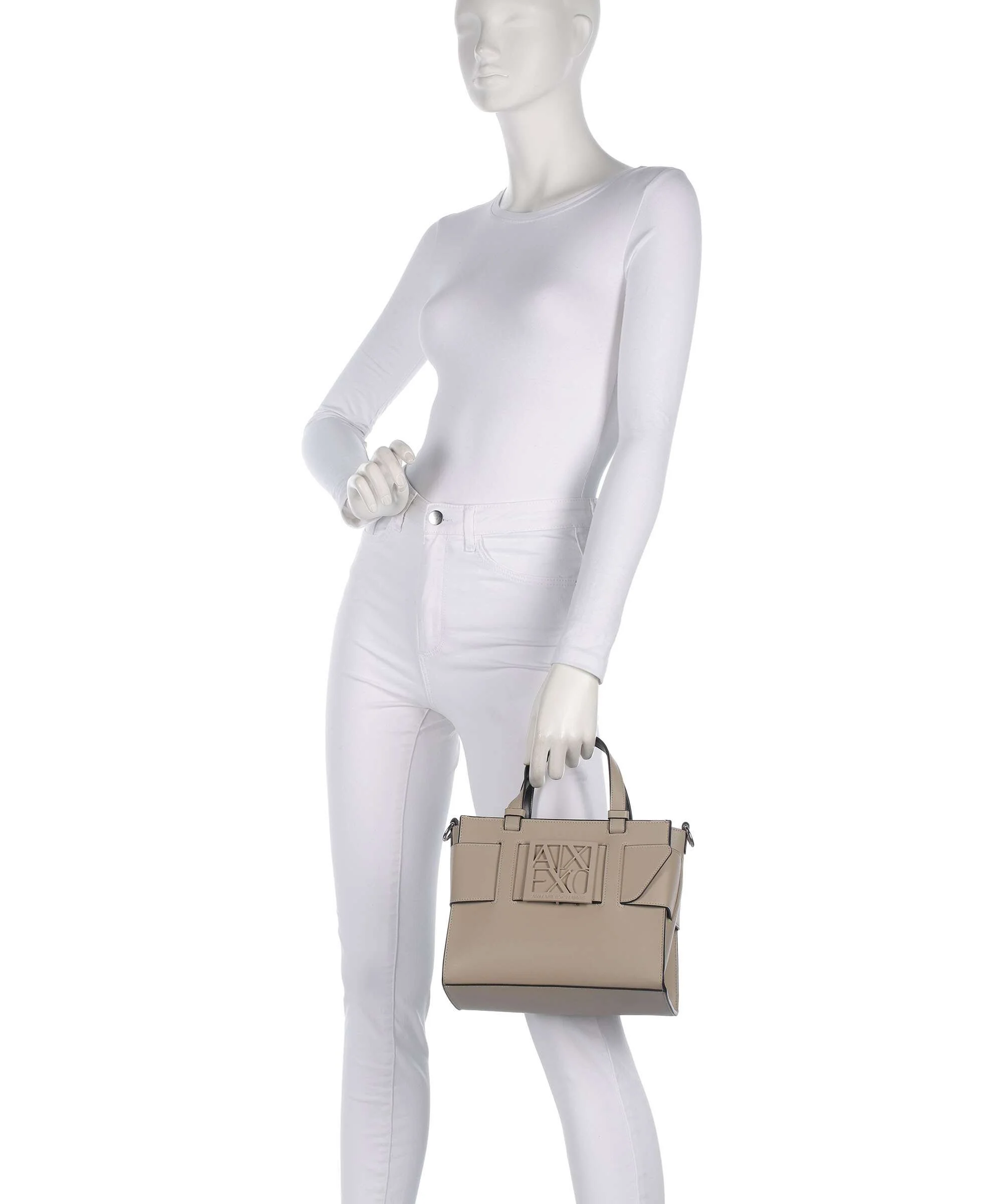 Armani Exchange Susy M Torebka sand - Image 3