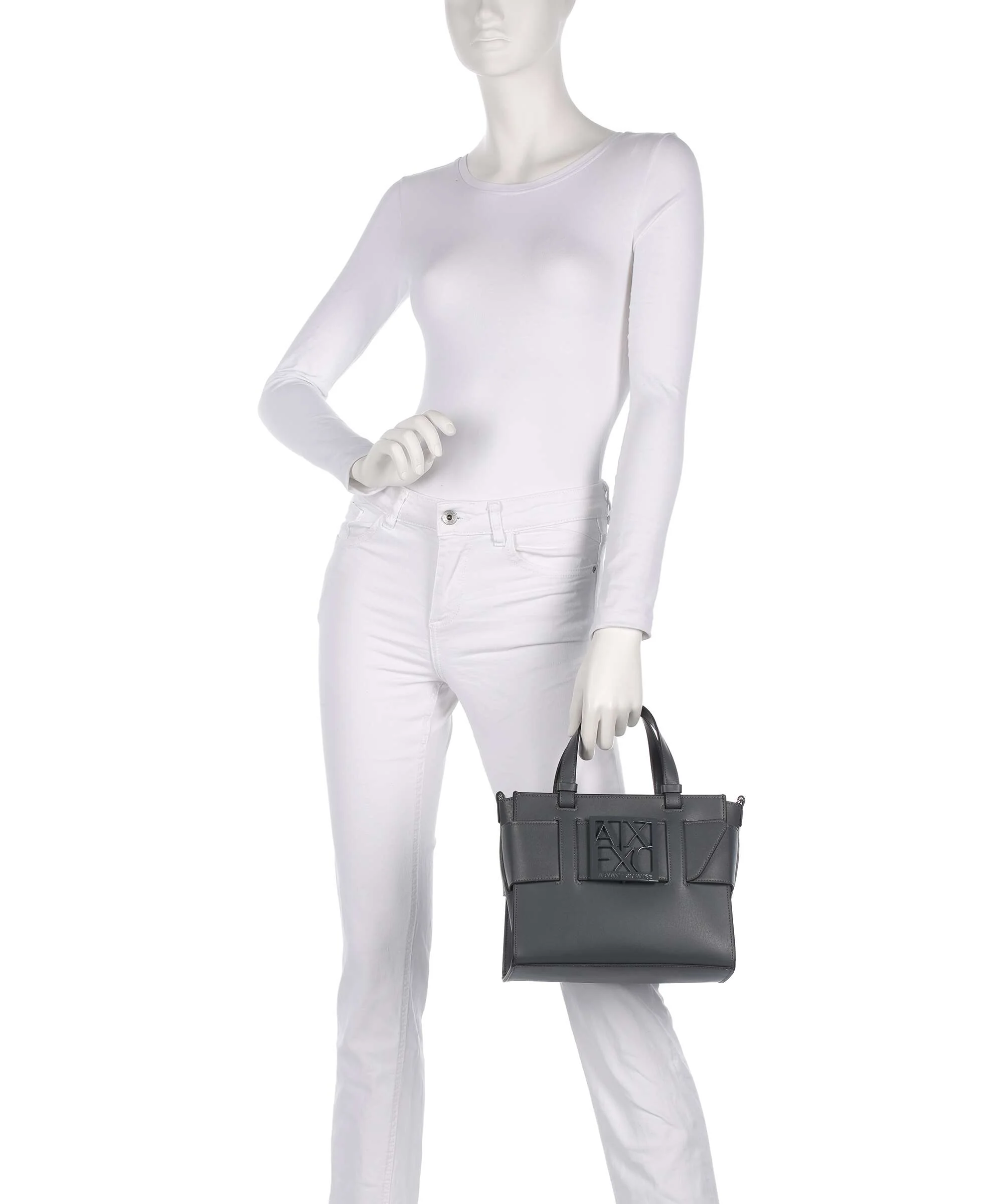 Armani Exchange Susy M Torebka chill steel - Image 3