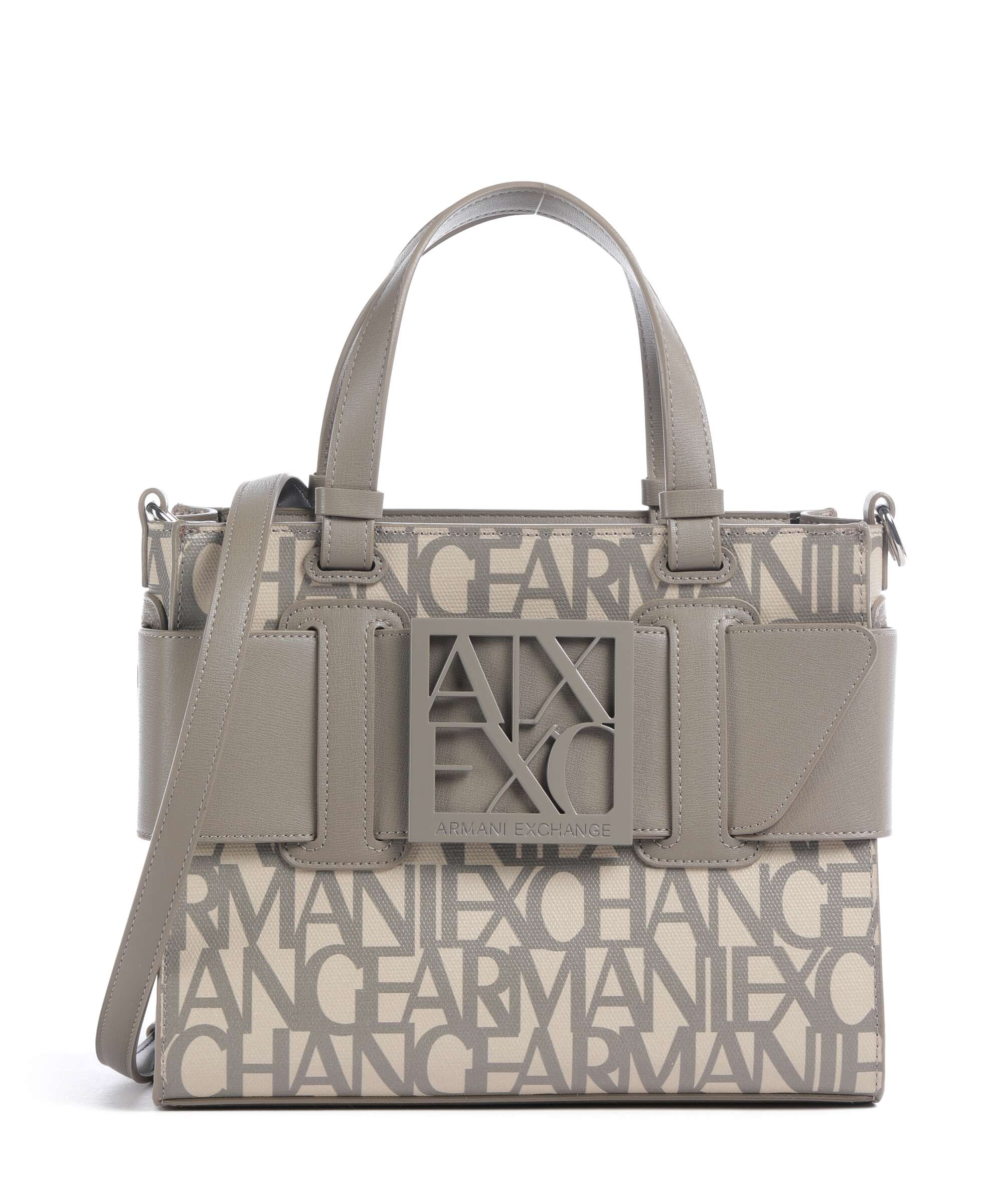 Armani Exchange Susy M Torebka sound sand/brown bass