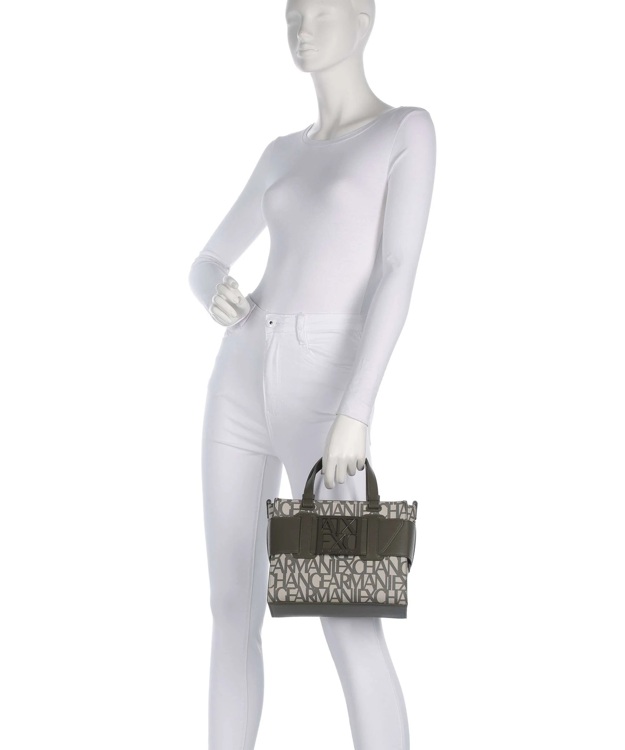 Armani Exchange Susy M Torebka sand/savanna - Image 3