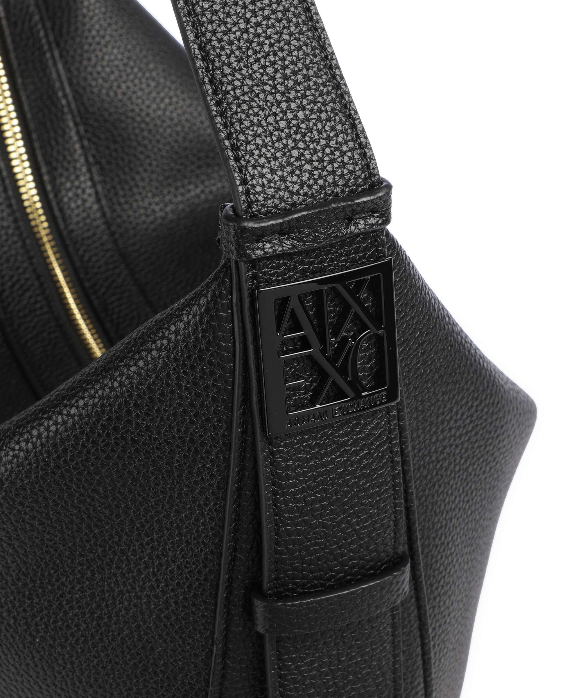 Armani Exchange Susy M Torebka worek black - Image 4