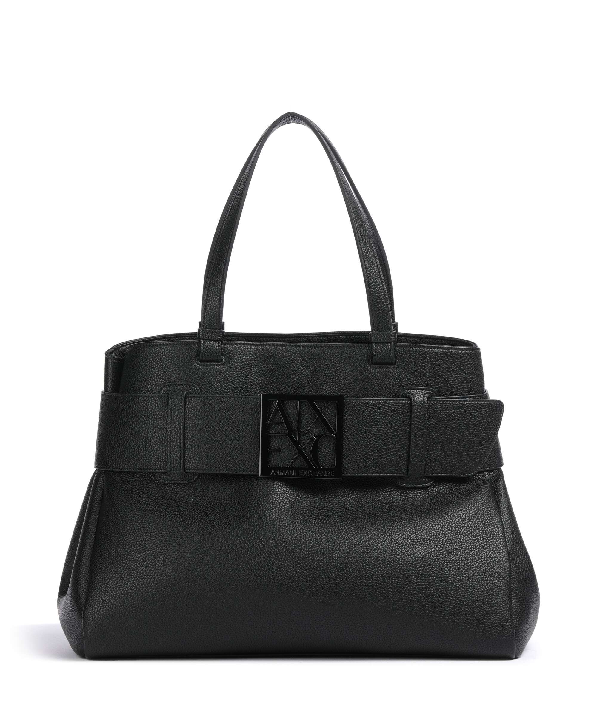 Armani Exchange Susy Soft Torba na zakupy black