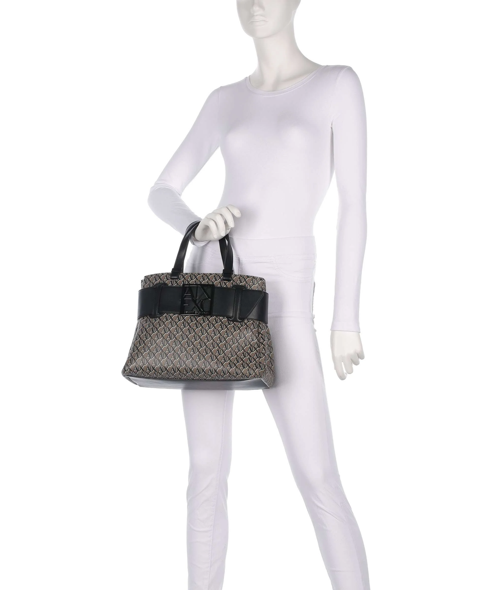 Armani Exchange Susy Soft Torebka brown bass/black - Image 3