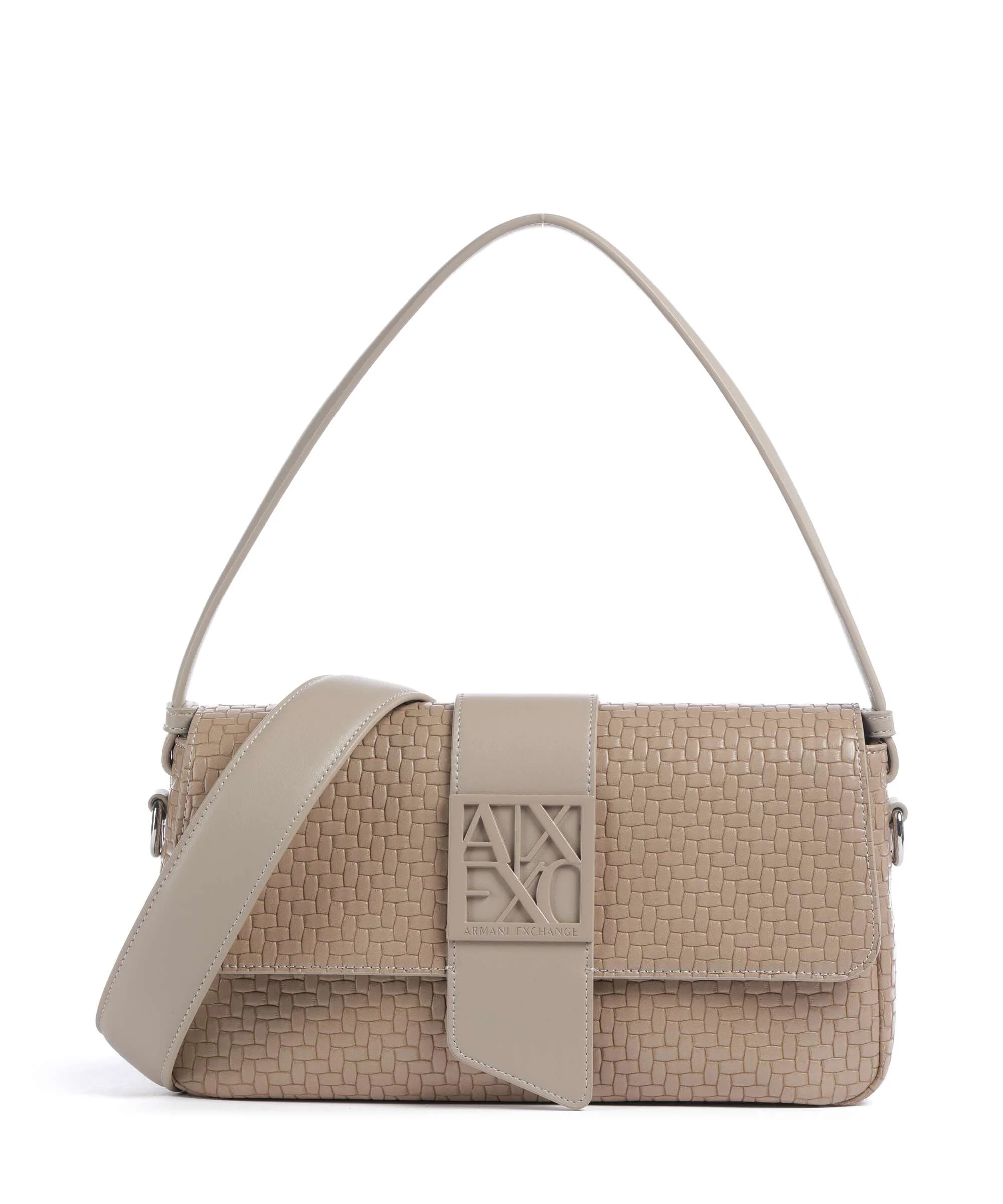 Armani Exchange Susy Soft Woven Torba na ramię sand