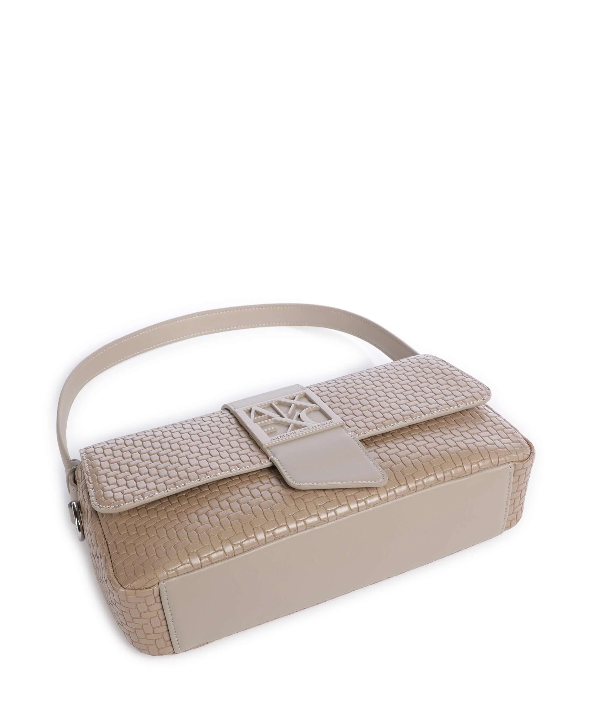 Armani Exchange Susy Soft Woven Torba na ramię sand - Image 5