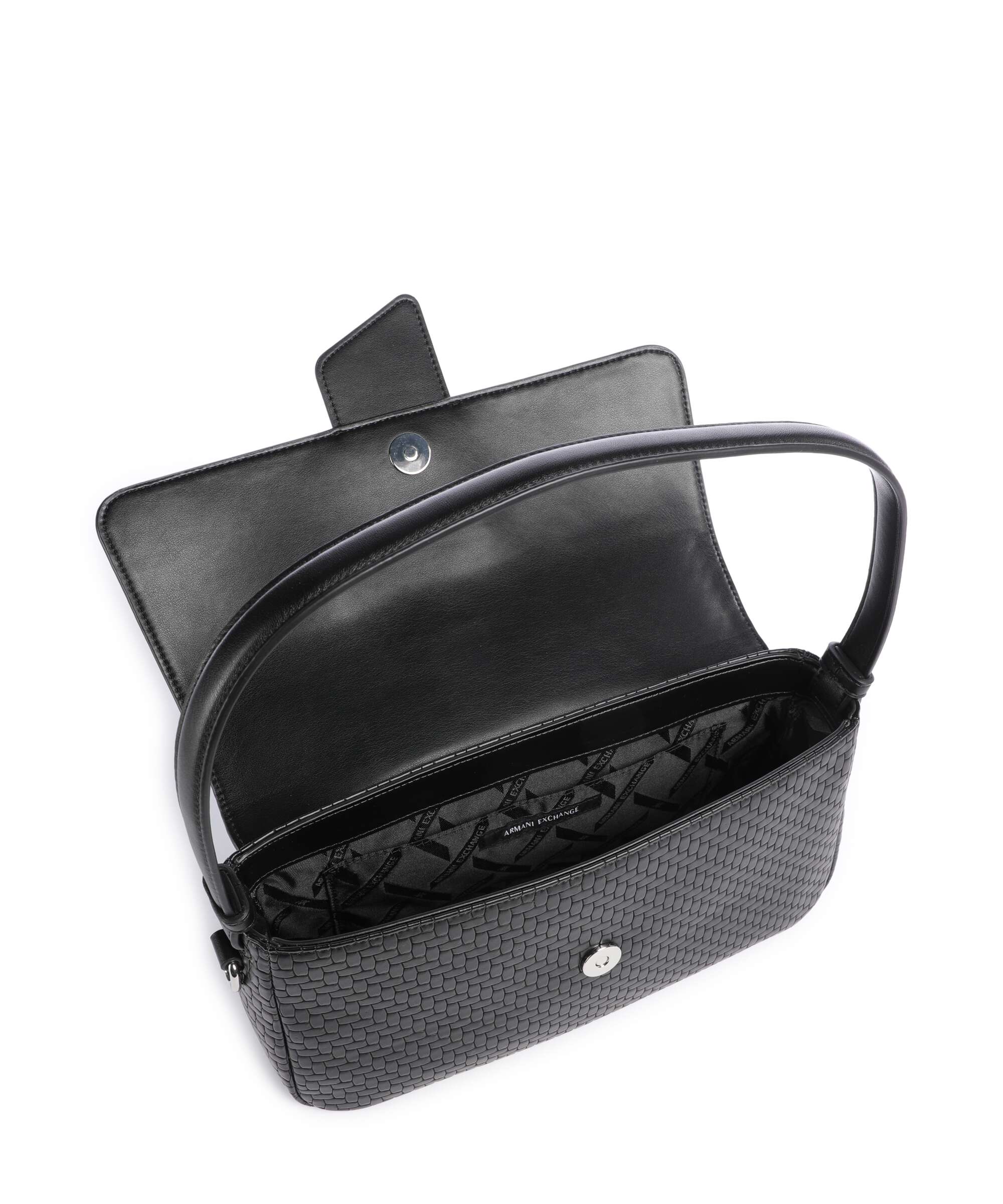 Armani Exchange Susy Soft Woven Torba na ramię black - Image 6
